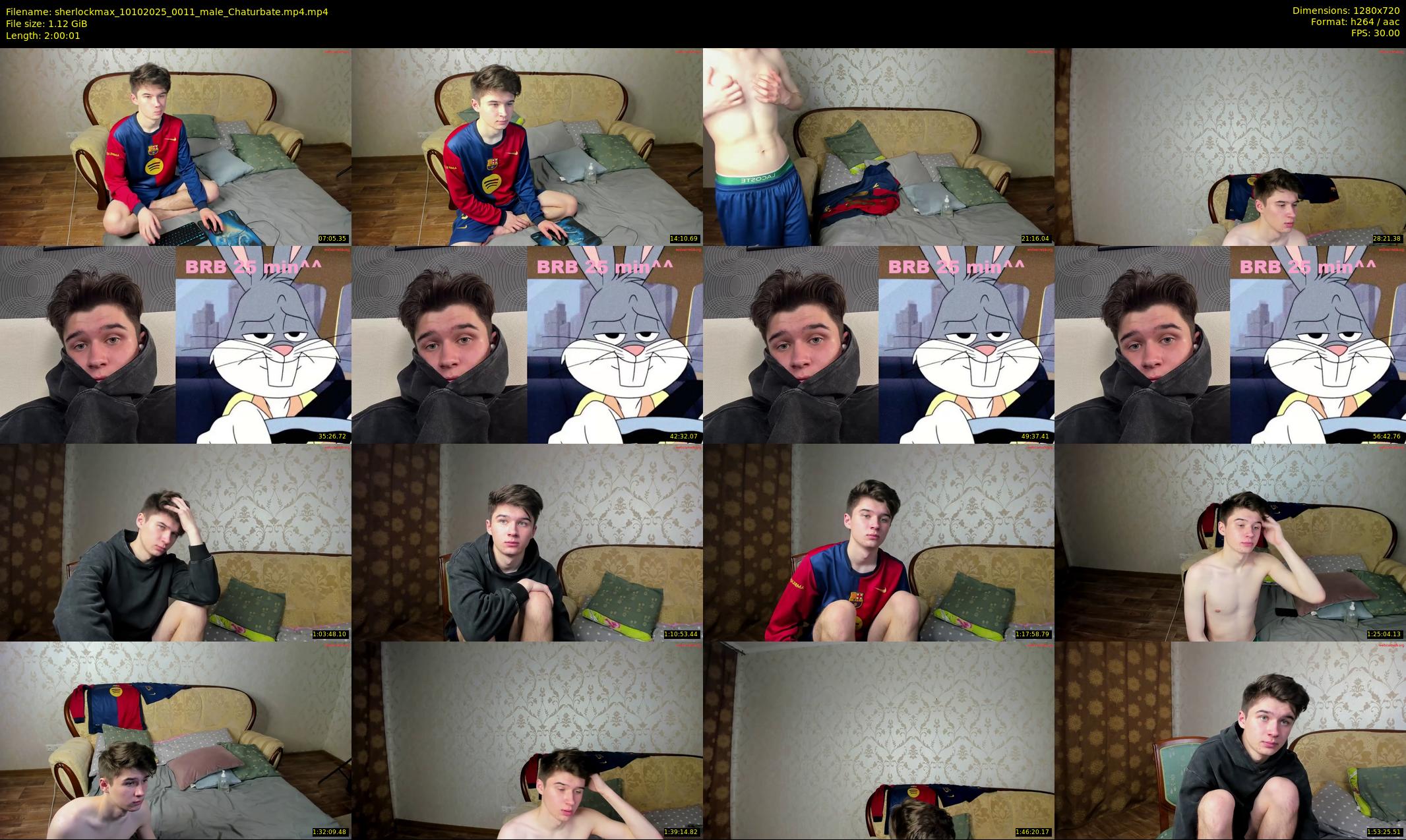 sherlockmax — 121 minute Chaturbate male cam show recording, 720p, Oct 10, 2025