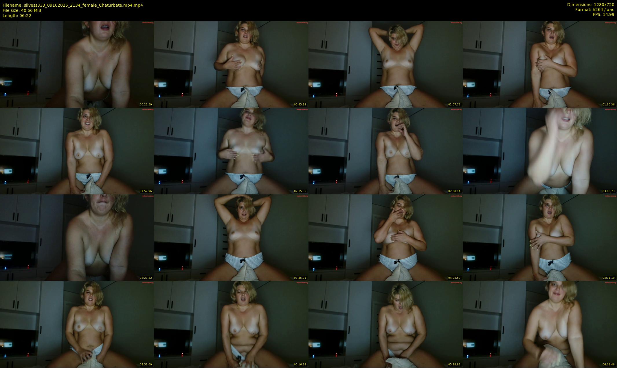 silvess333 — 7 minute Chaturbate female cam show recording, 720p, Oct 9, 2025