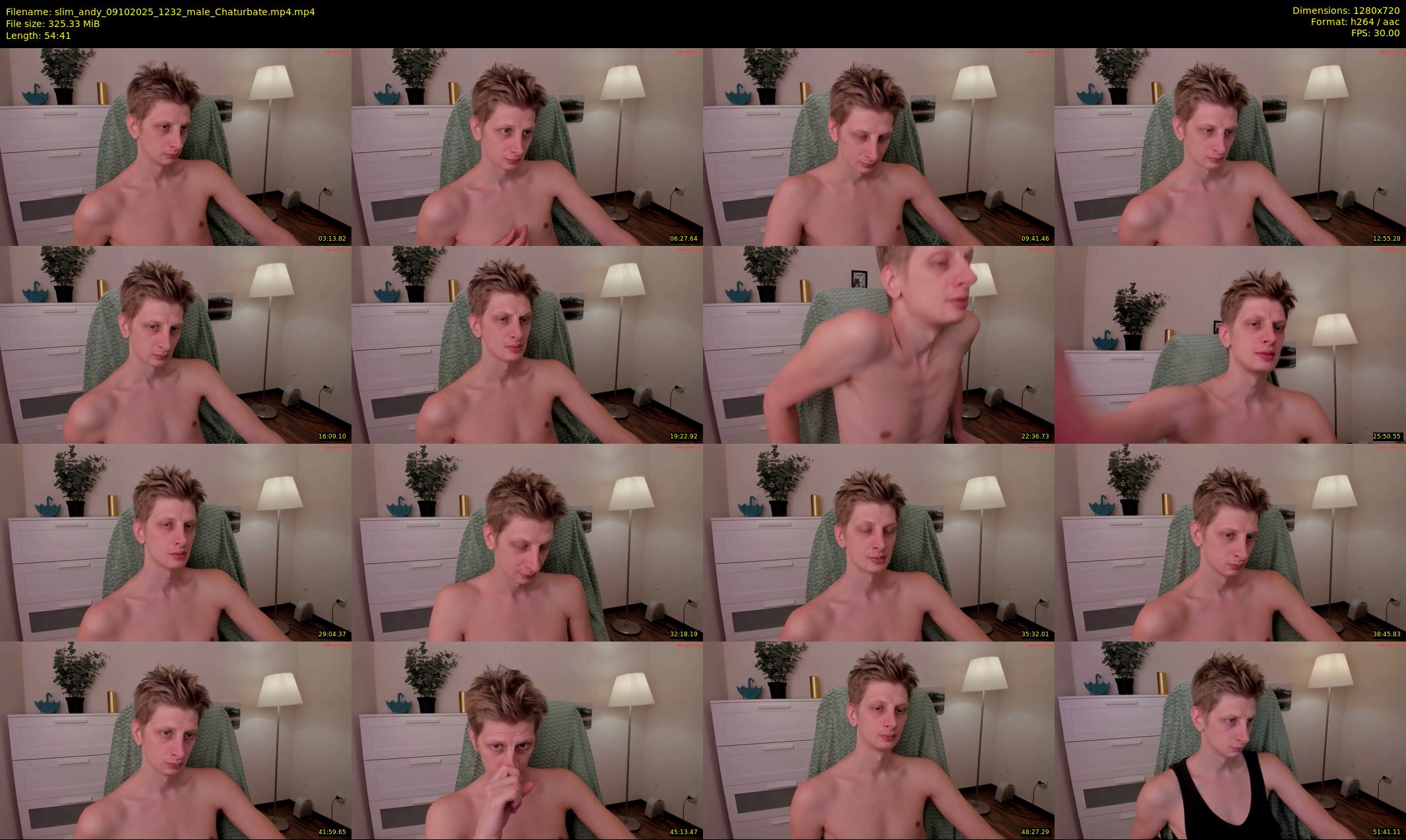 slim_andy — 55 minute Chaturbate male cam show recording, 720p, Oct 9, 2025