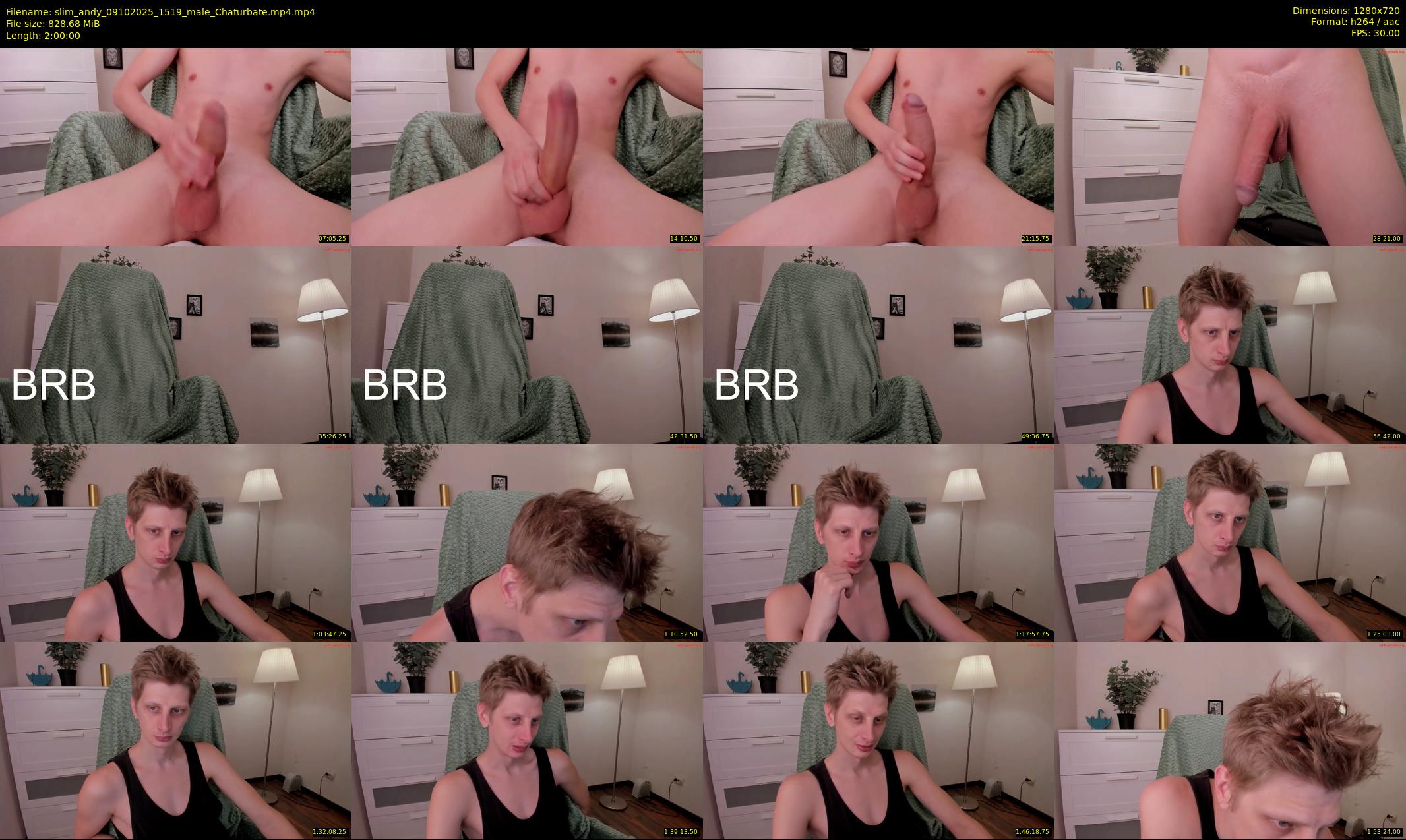slim_andy — 120 minute Chaturbate male cam show recording, 720p, Oct 9, 2025