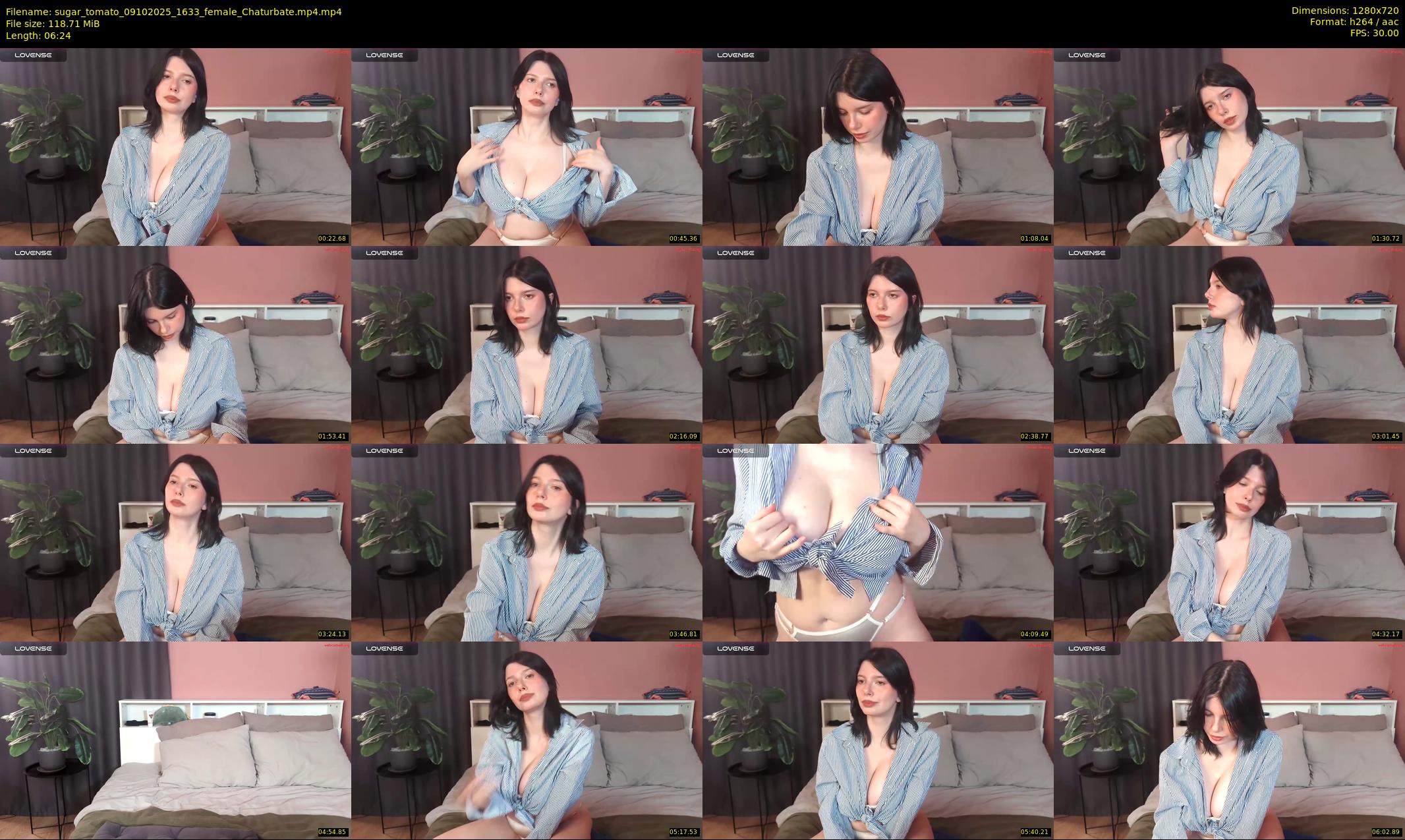 sugar_tomato — 7 minute Chaturbate female cam show recording, 720p, Oct 9, 2025