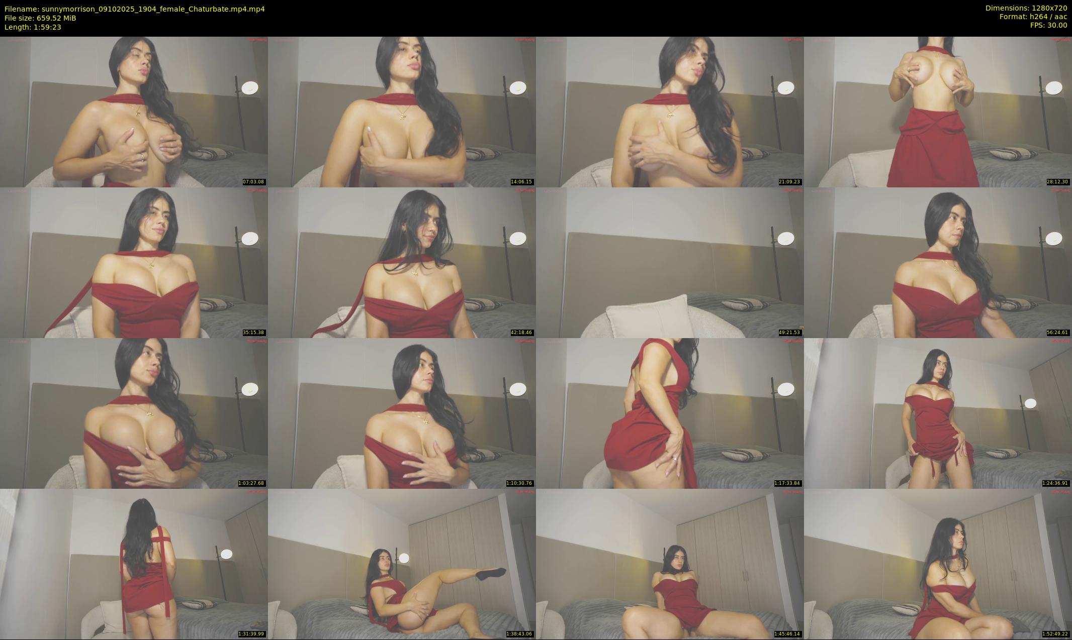 sunnymorrison — 120 minute Chaturbate female cam show recording, 720p, Oct 9, 2025
