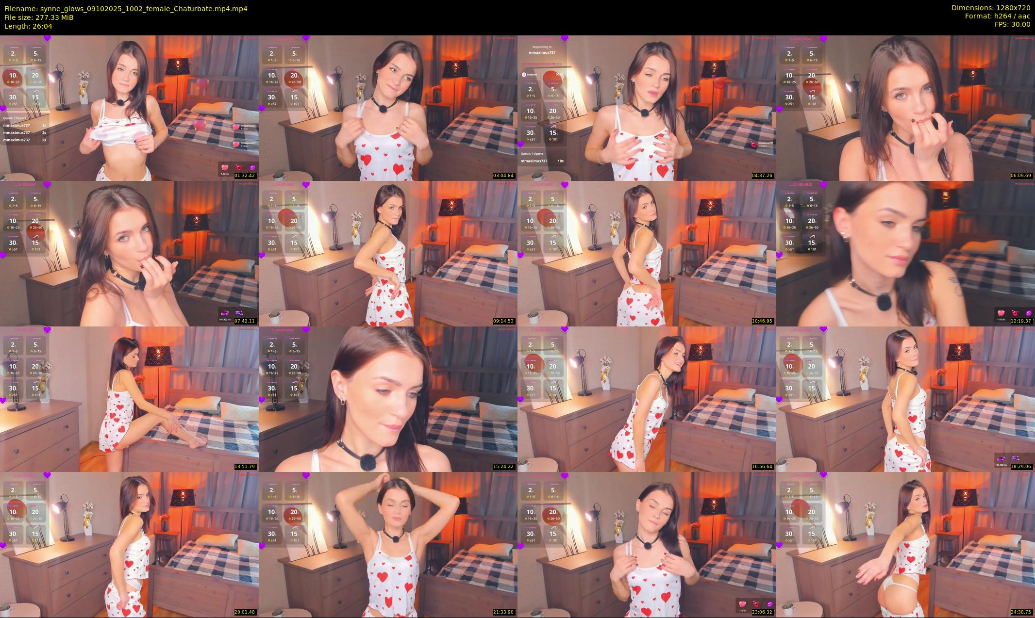 synne_glows — 27 minute Chaturbate female cam show recording, 720p, Oct 9, 2025