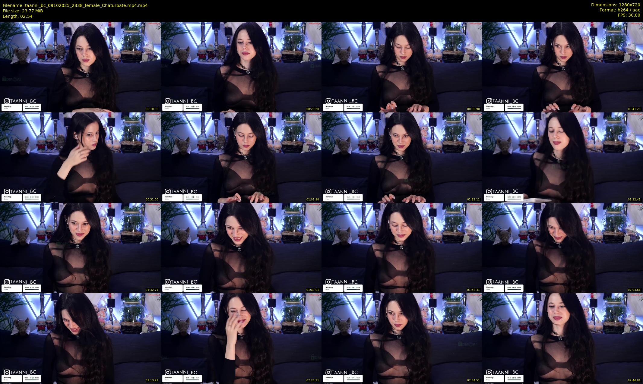 taanni_bc — 3 minute Chaturbate female cam show recording, 720p, Oct 9, 2025