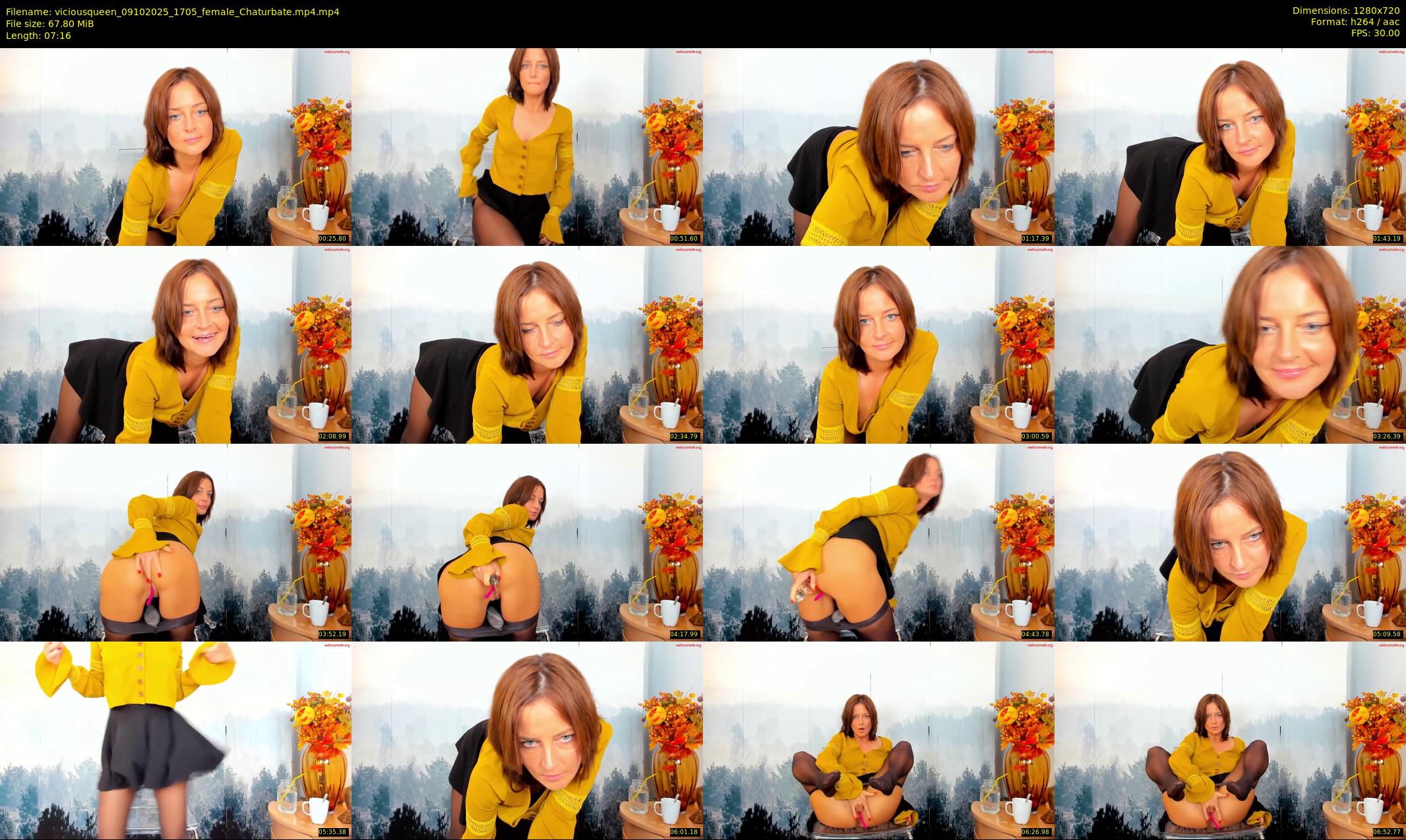 viciousqueen — 8 minute Chaturbate female cam show recording, 720p, Oct 9, 2025