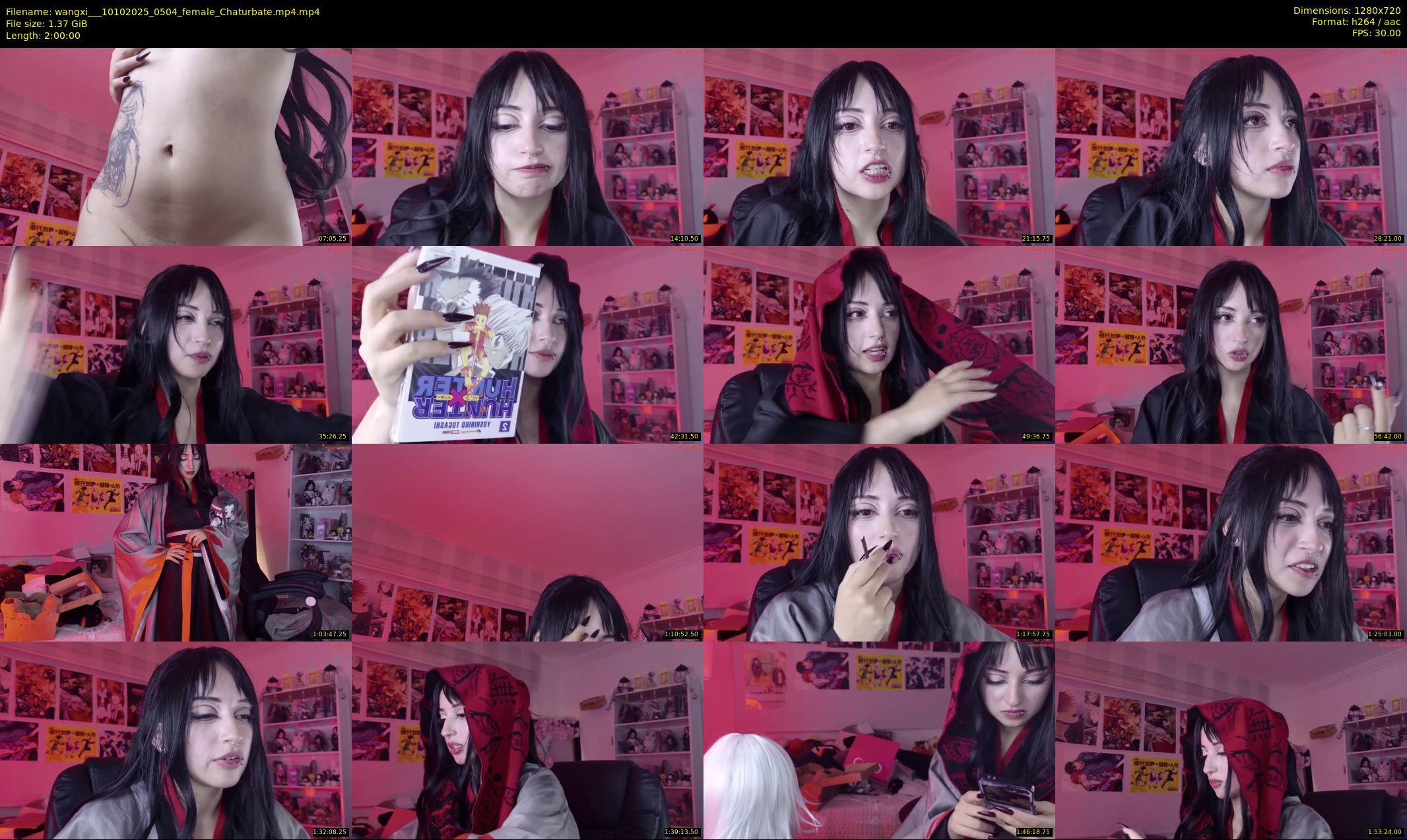 wangxi__ — 120 minute Chaturbate female cam show recording, 720p, Oct 10, 2025
