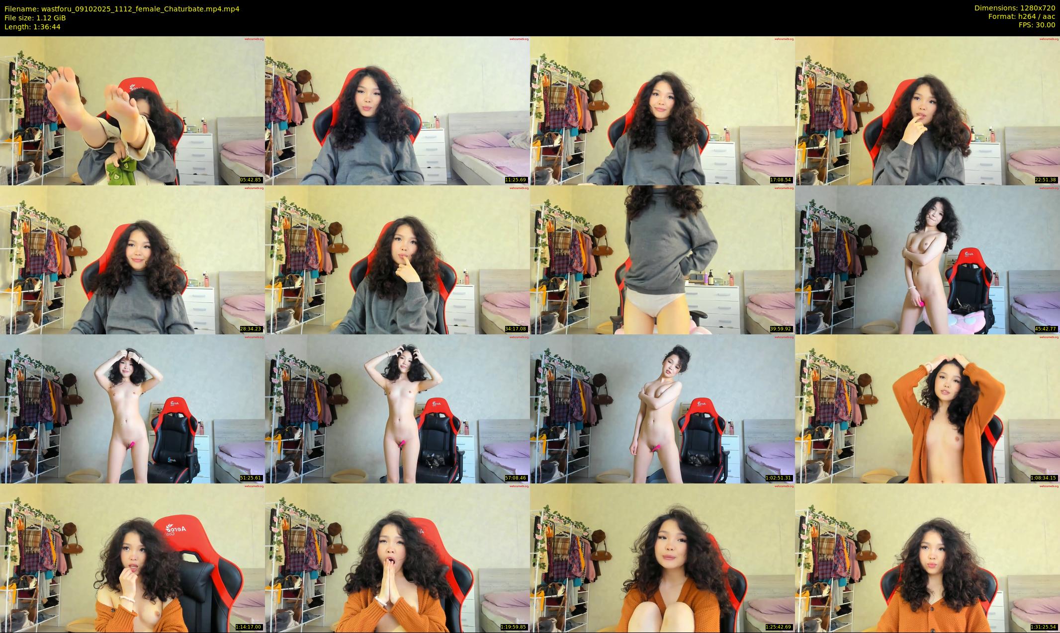 wastforu — 97 minute Chaturbate female cam show recording, 720p, Oct 9, 2025