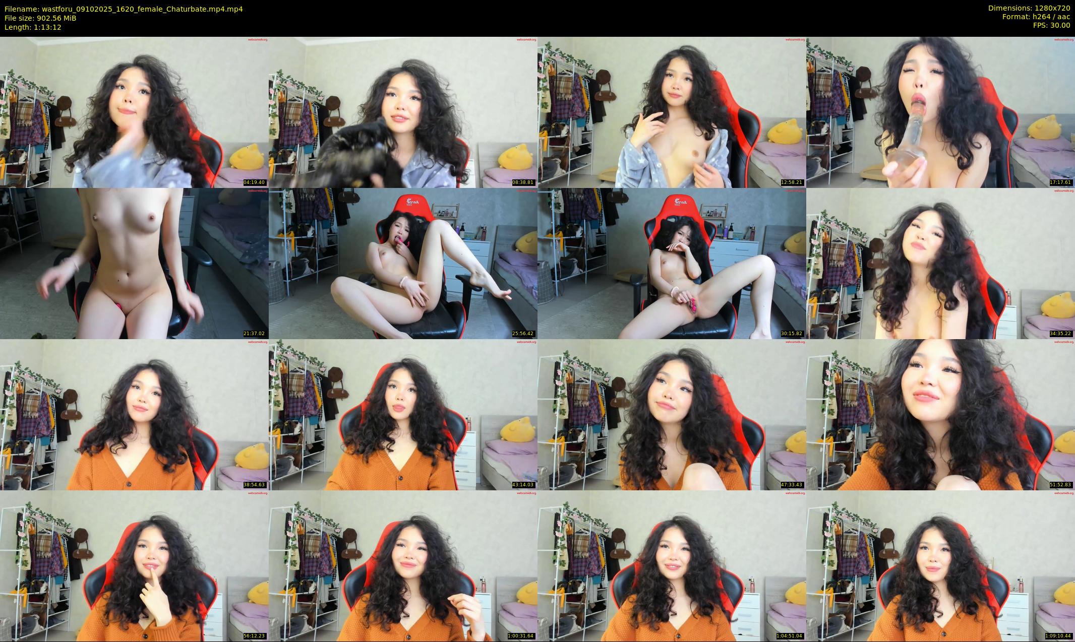 wastforu — 74 minute Chaturbate female cam show recording, 720p, Oct 9, 2025