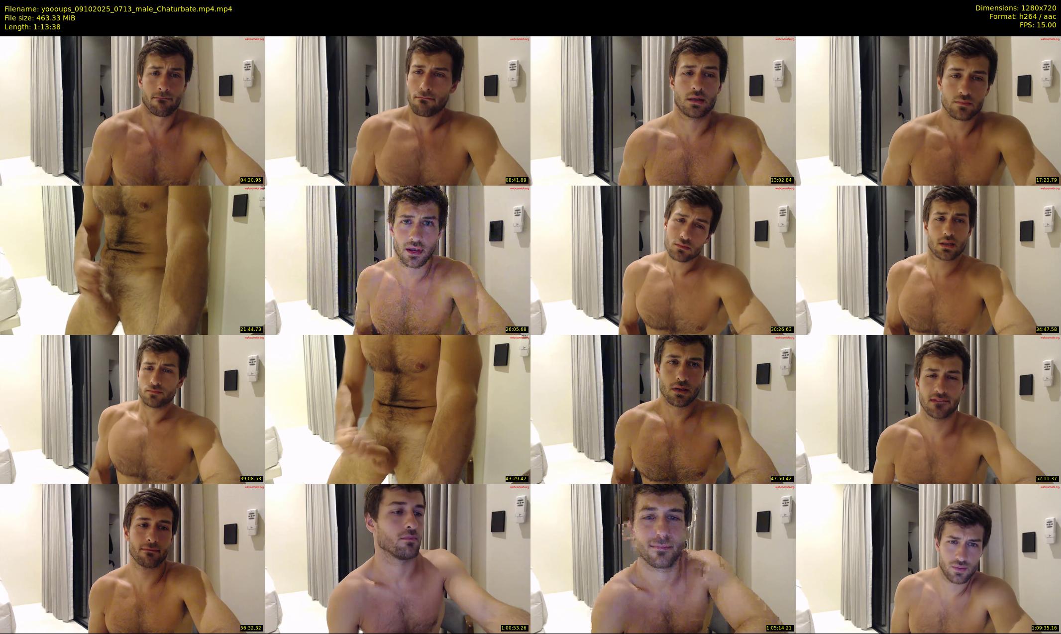 yoooups — 74 minute Chaturbate male cam show recording, 720p, Oct 9, 2025