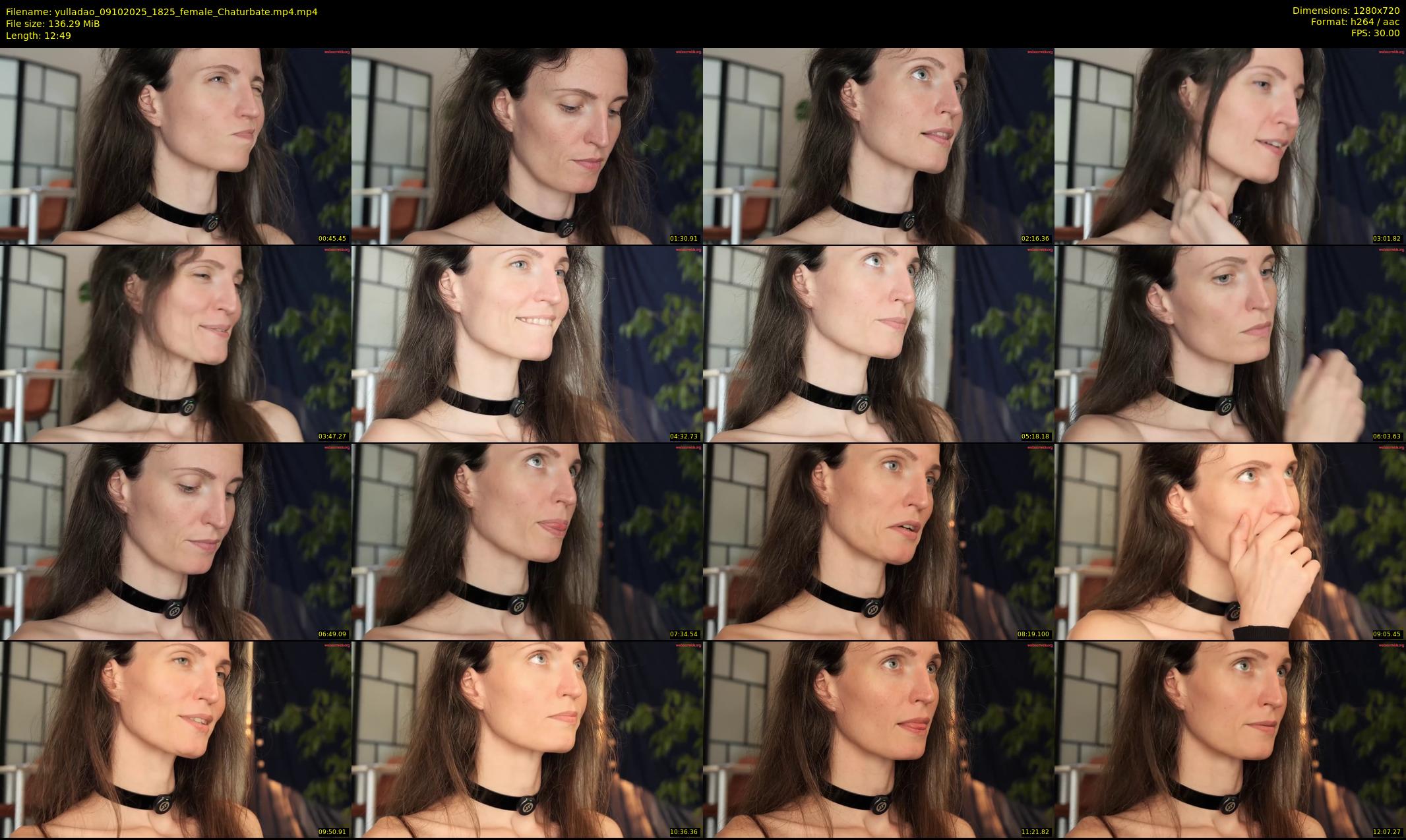 yulladao — 13 minute Chaturbate female cam show recording, 720p, Oct 9, 2025