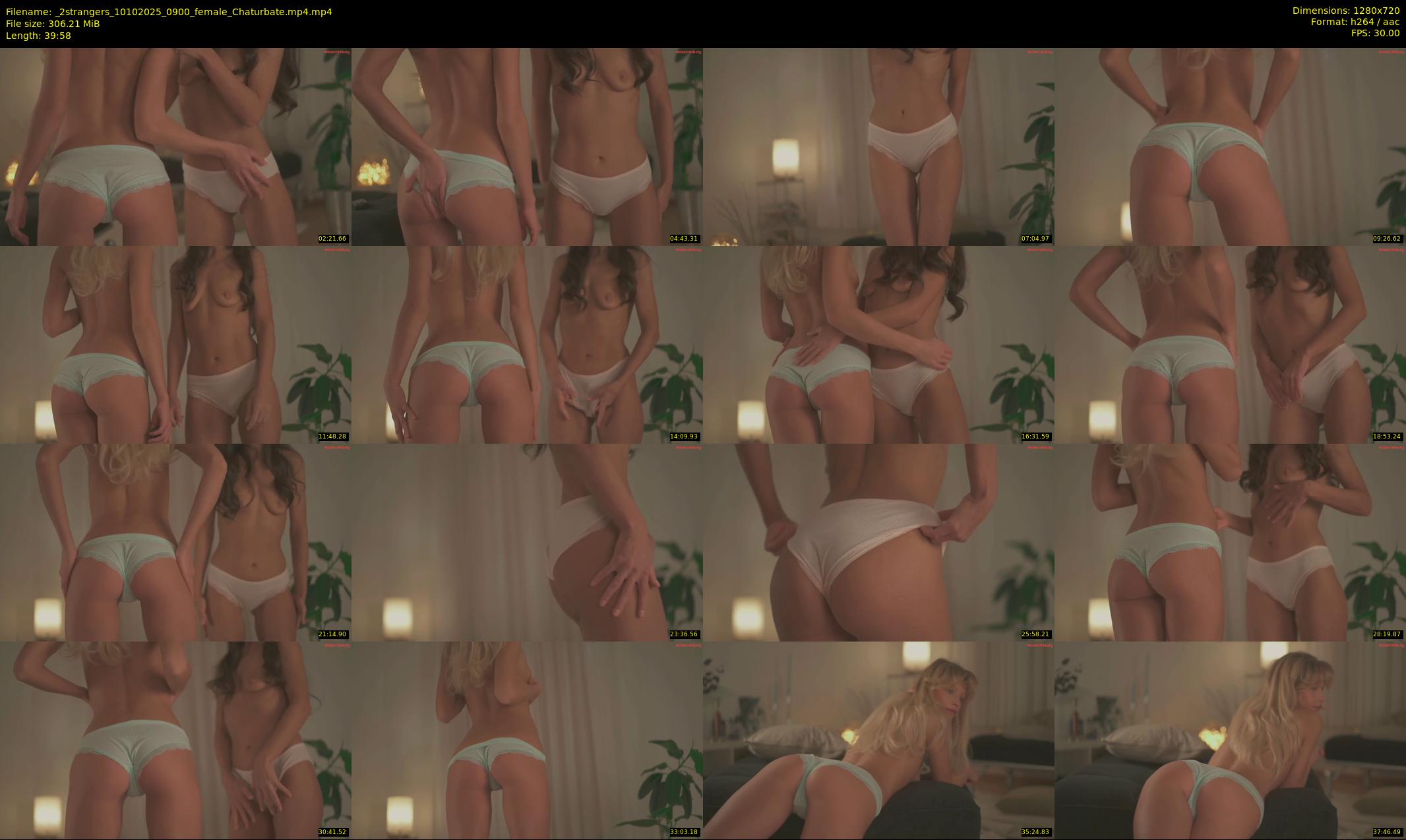 _2strangers — 40 minute Chaturbate couple cam show recording, 720p, Oct 10, 2025