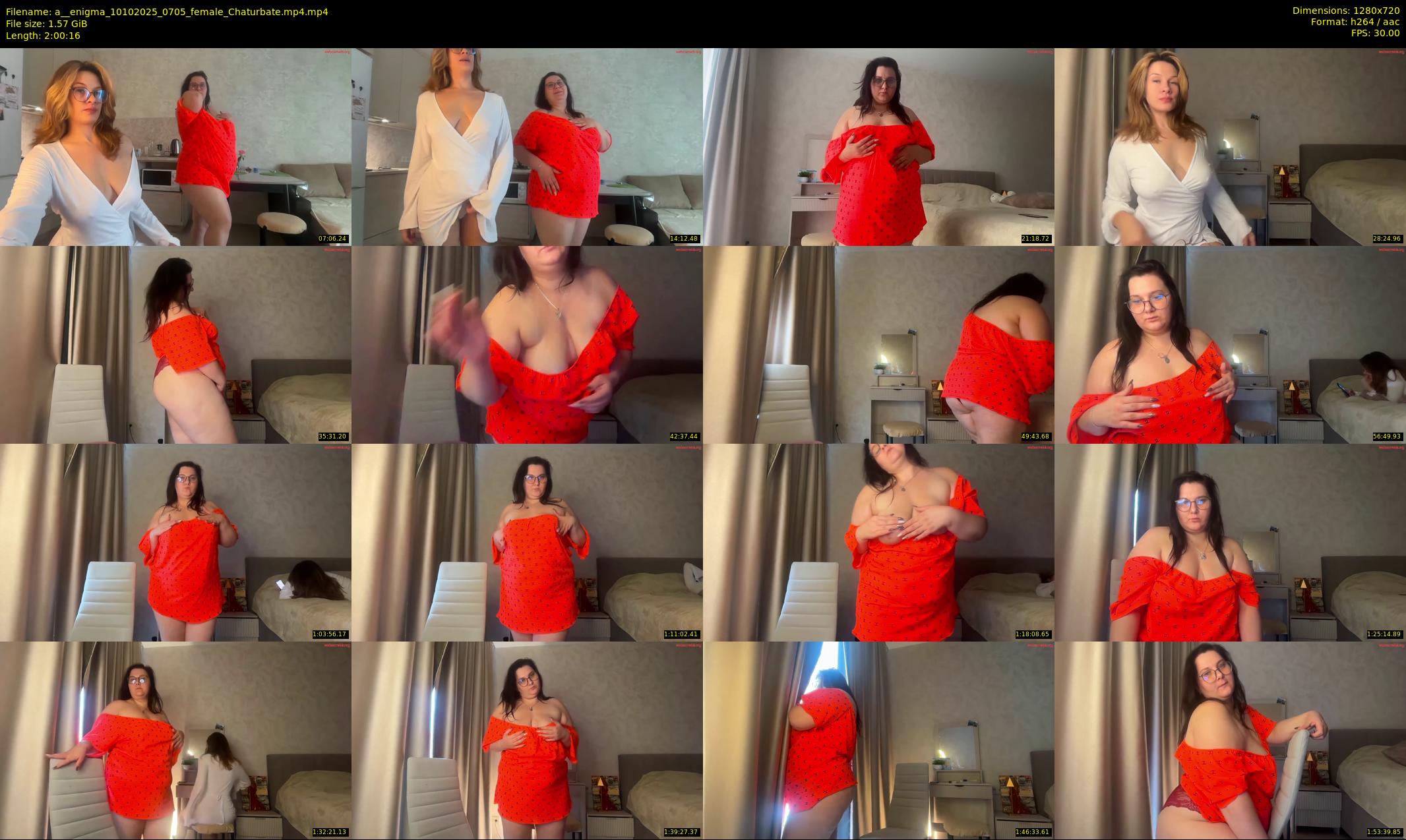 a__enigma — 121 minute Chaturbate female cam show recording, 720p, Oct 10, 2025