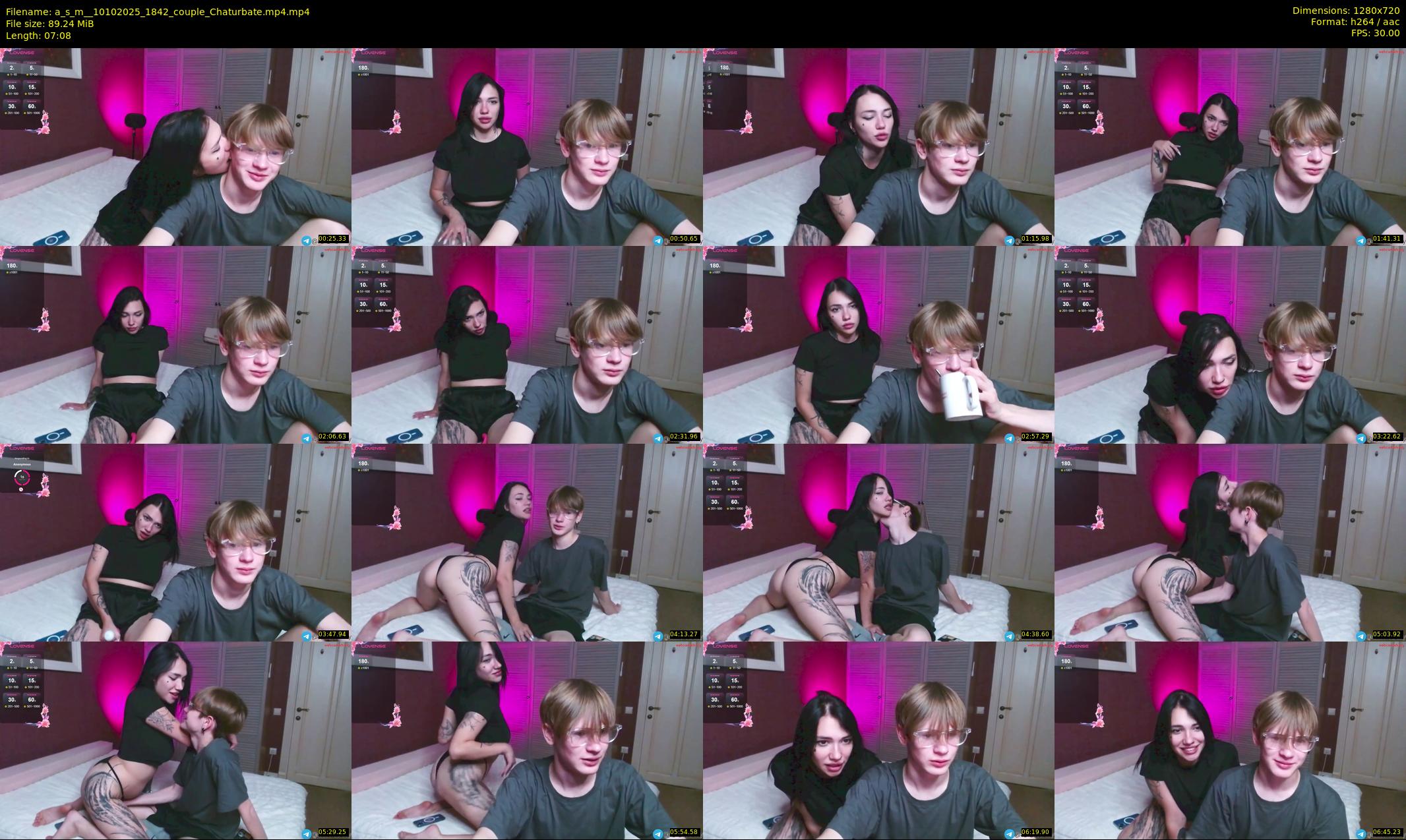 a_s_m_ — 8 minute Chaturbate couple cam show recording, 720p, Oct 10, 2025