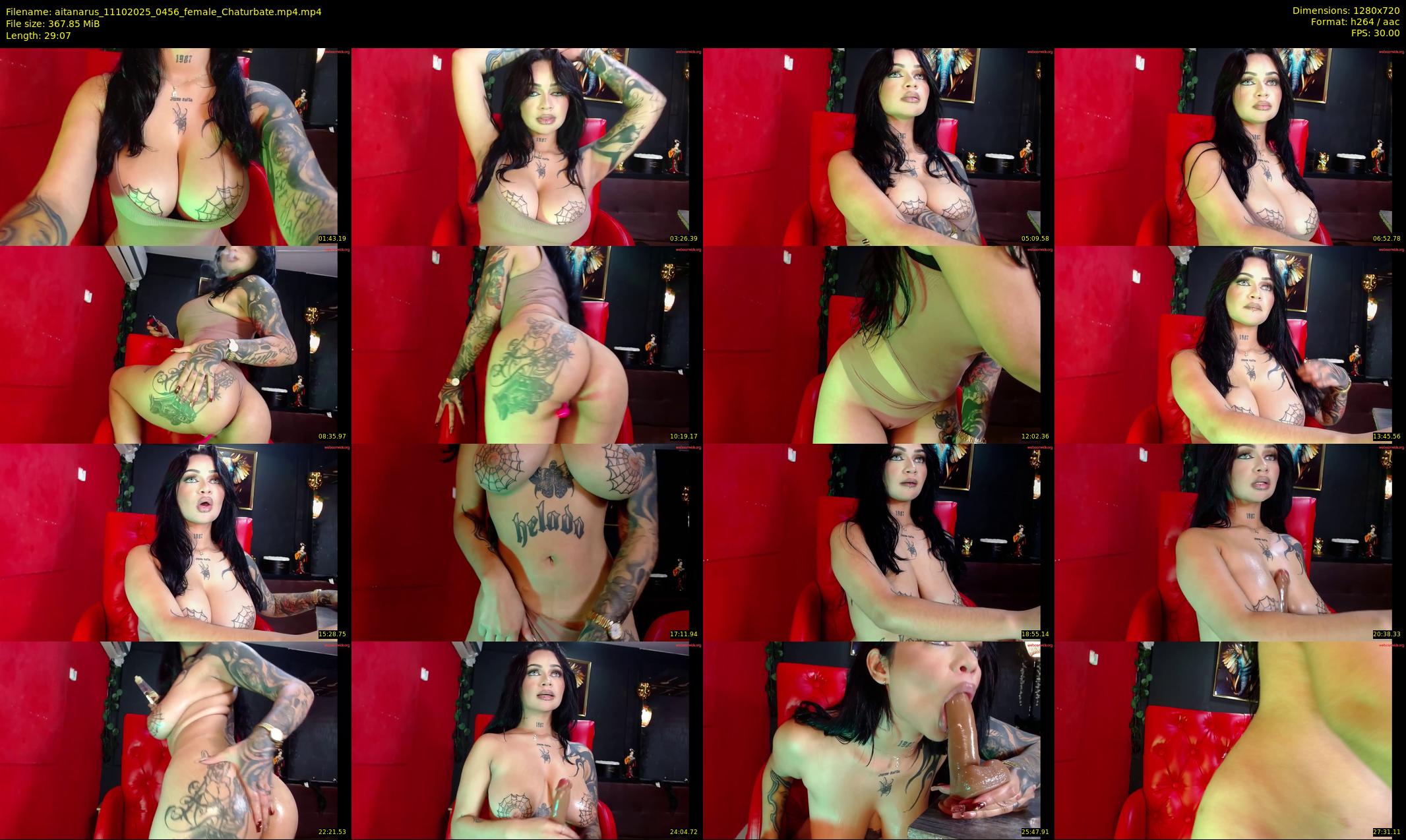 aitanarus — 30 minute Chaturbate female cam show recording, 720p, Oct 11, 2025