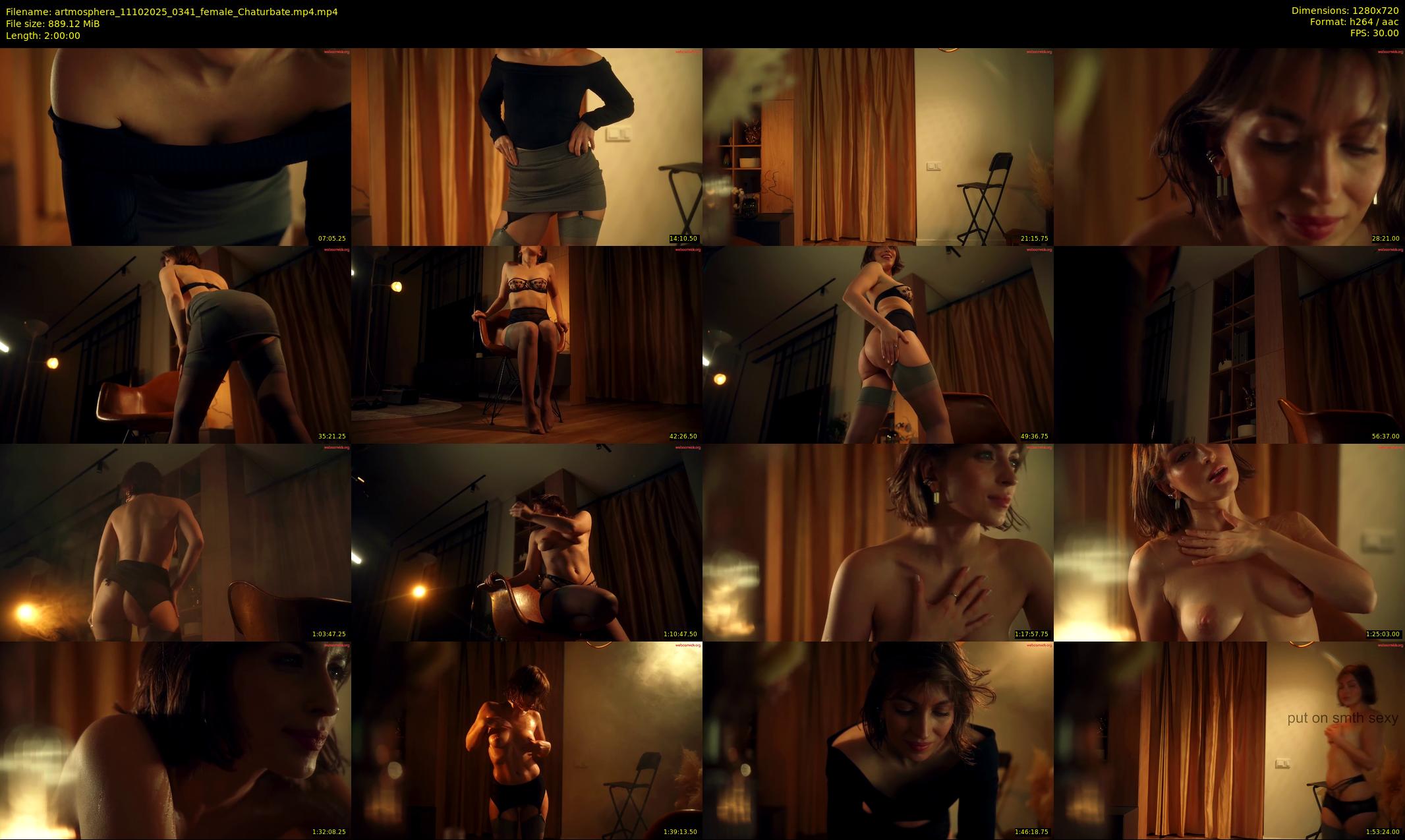 artmosphera — 120 minute Chaturbate female cam show recording, 720p, Oct 11, 2025