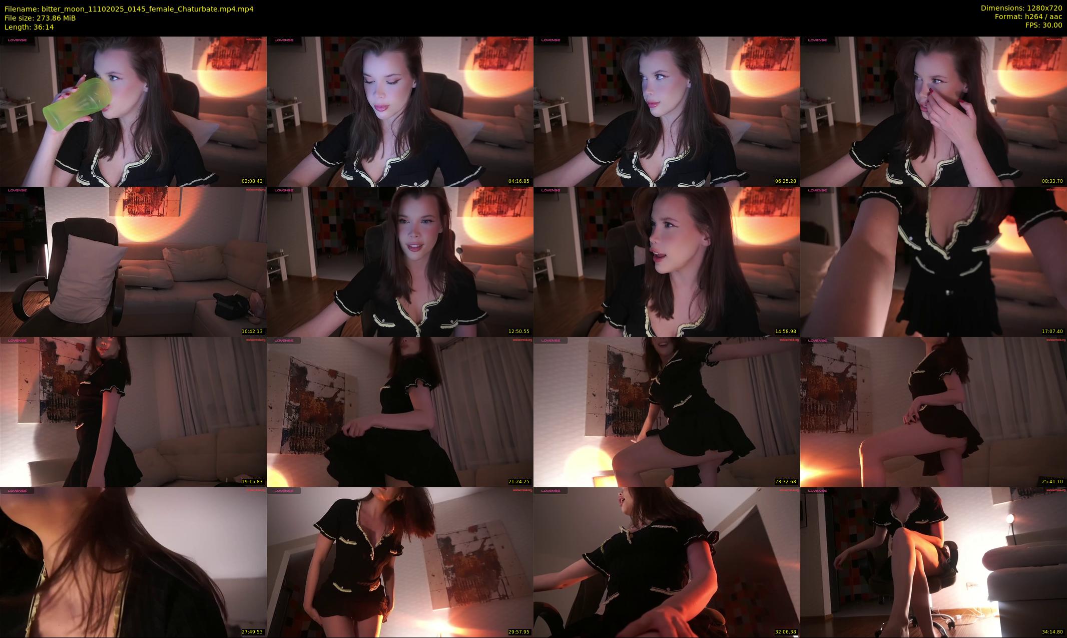 bitter_moon — 37 minute Chaturbate female cam show recording, 720p, Oct 11, 2025