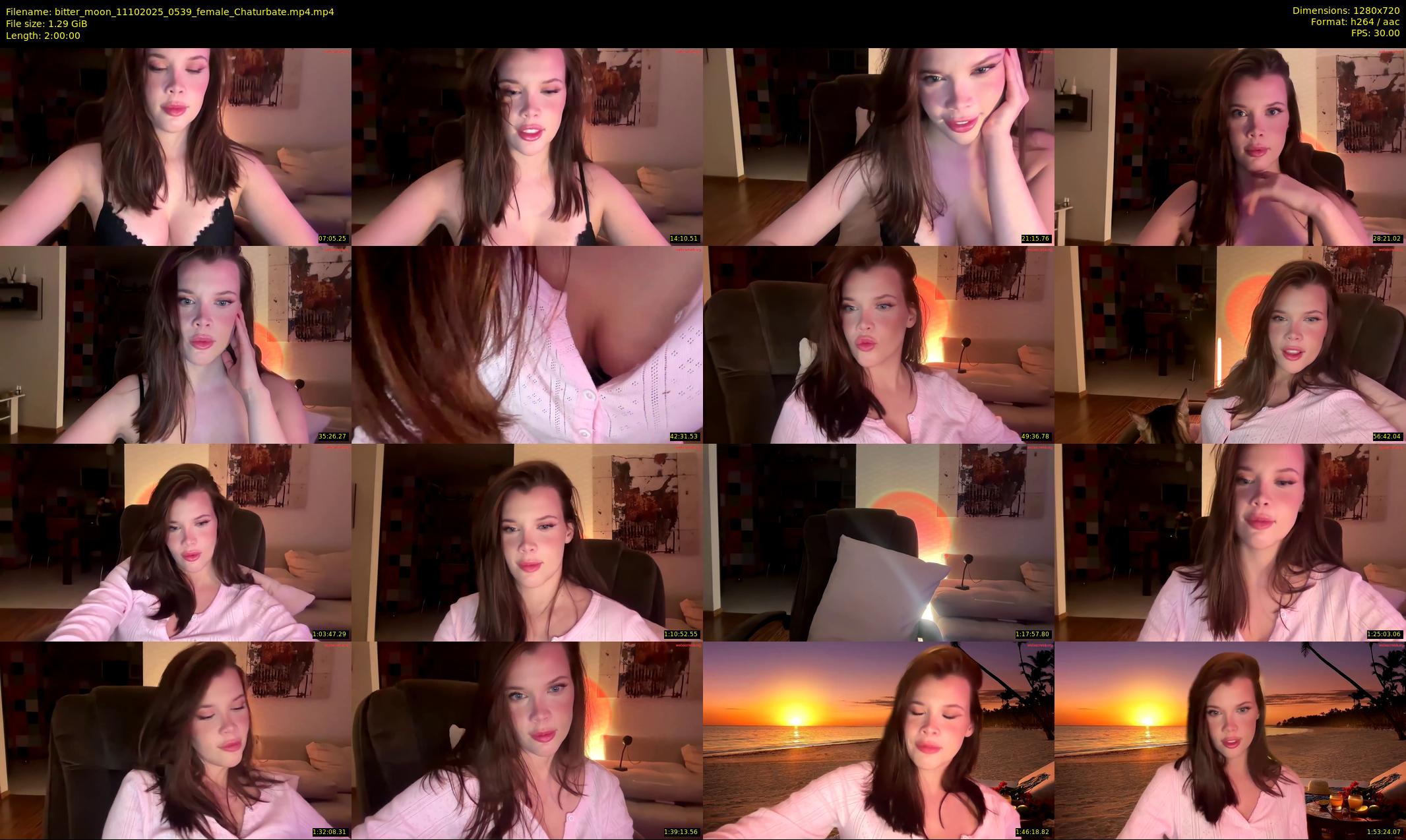 bitter_moon — 120 minute Chaturbate female cam show recording, 720p, Oct 11, 2025