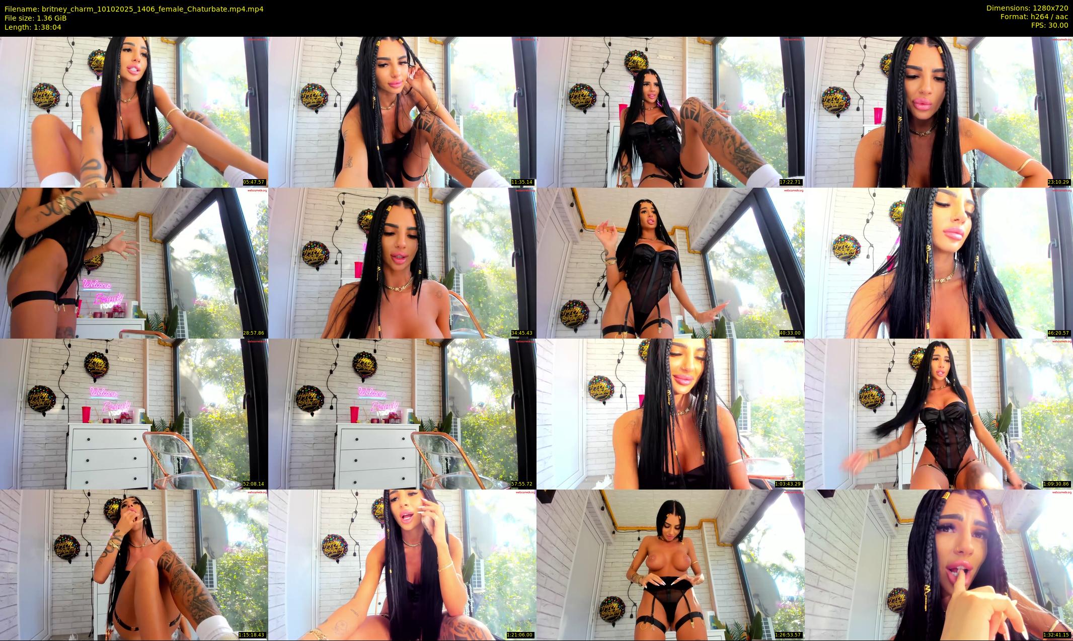 britney_charm — 99 minute Chaturbate female cam show recording, 720p, Oct 10, 2025