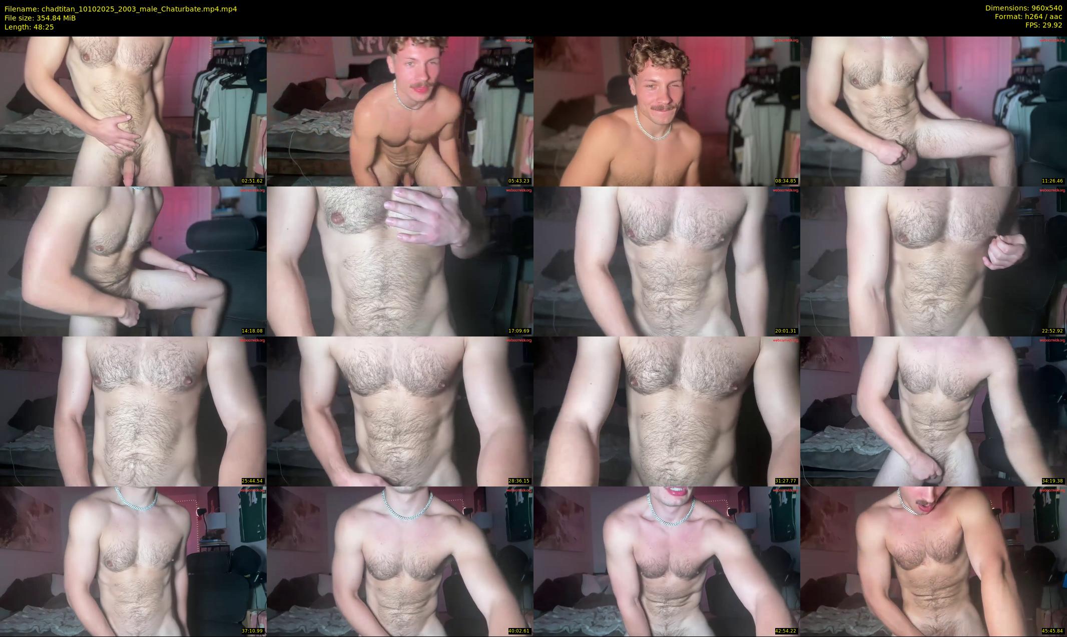 chadtitan — 49 minute Chaturbate male cam show recording, 480p, Oct 10, 2025