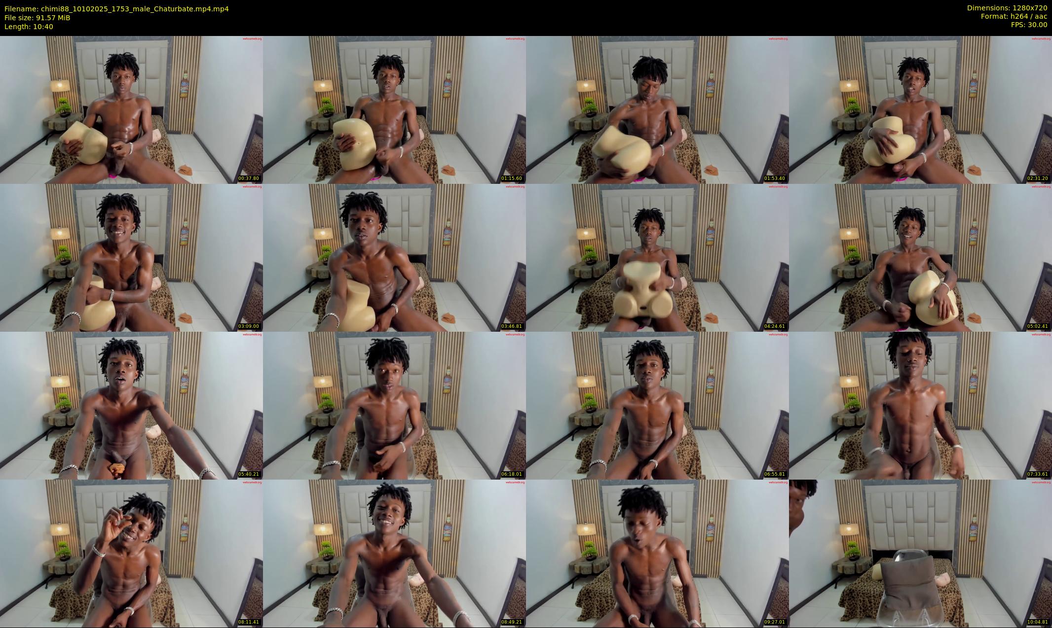 chimi88 — 11 minute Chaturbate male cam show recording, 720p, Oct 10, 2025