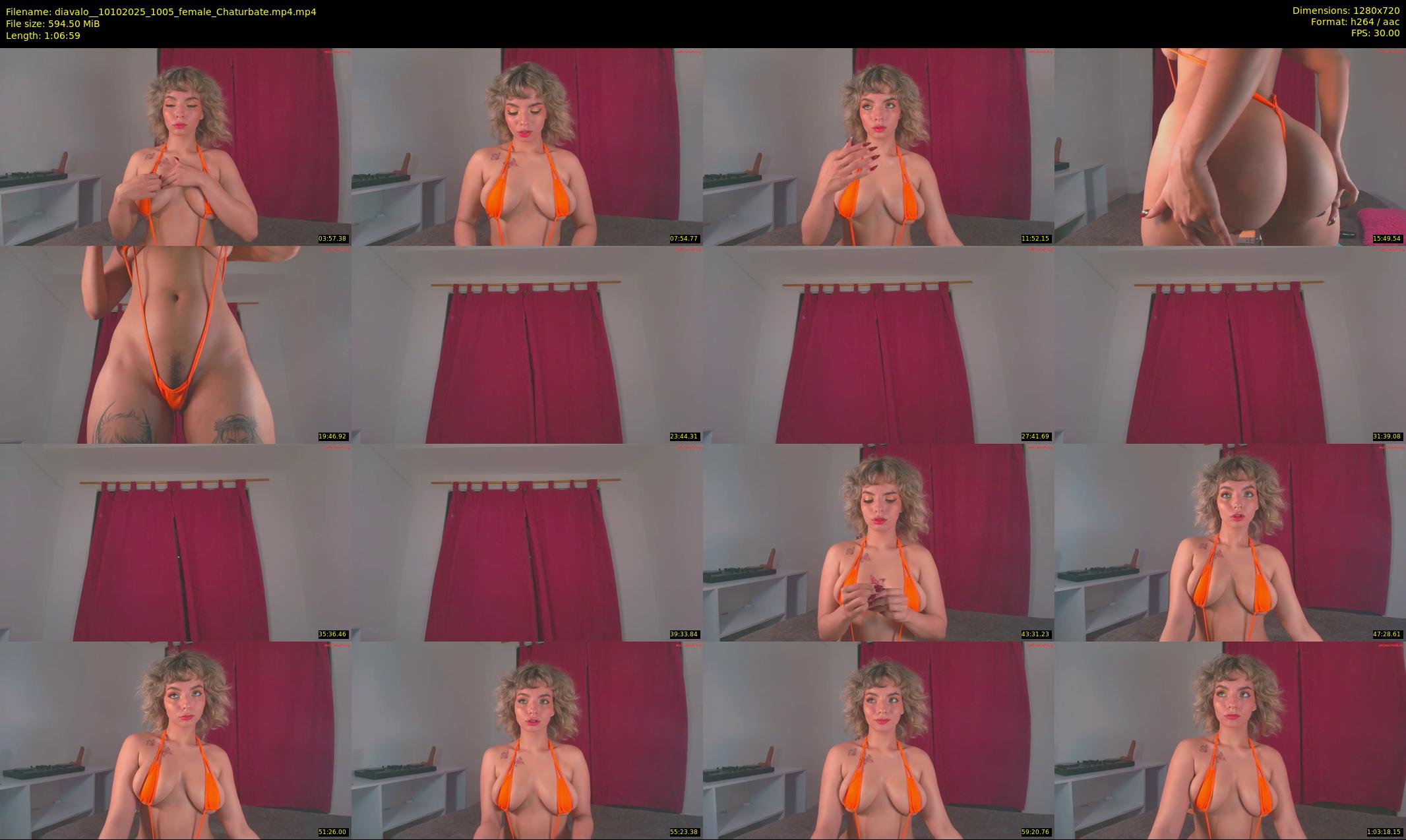 diavalo_ — 67 minute Chaturbate female cam show recording, 720p, Oct 10, 2025
