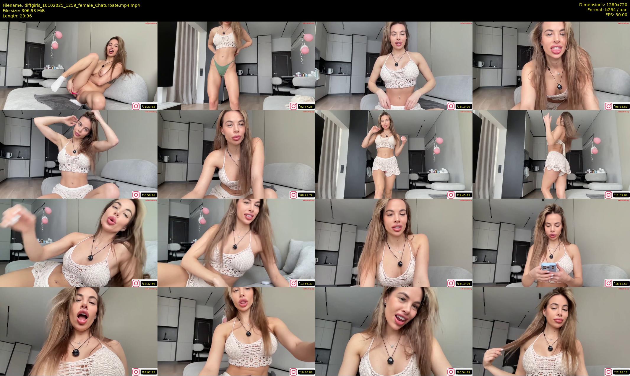 diffgirls — 24 minute Chaturbate female cam show recording, 720p, Oct 10, 2025
