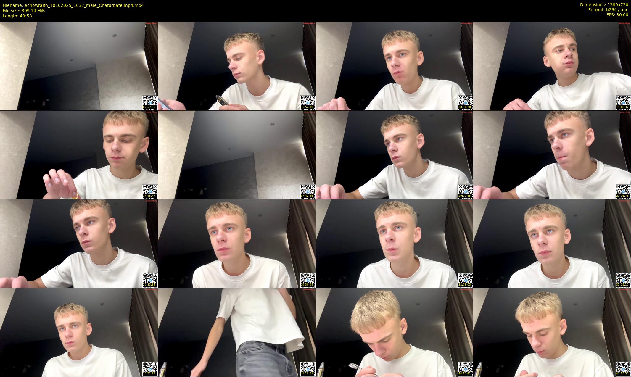 echowraith — 50 minute Chaturbate male cam show recording, 720p, Oct 10, 2025