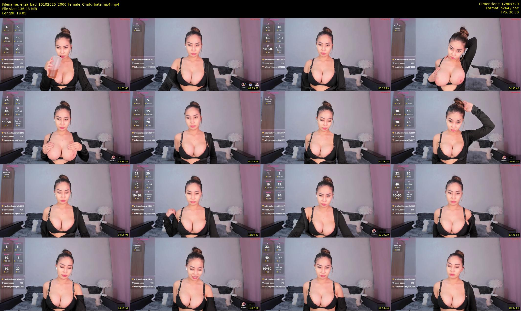 eliza_bad — 20 minute Chaturbate female cam show recording, 720p, Oct 10, 2025