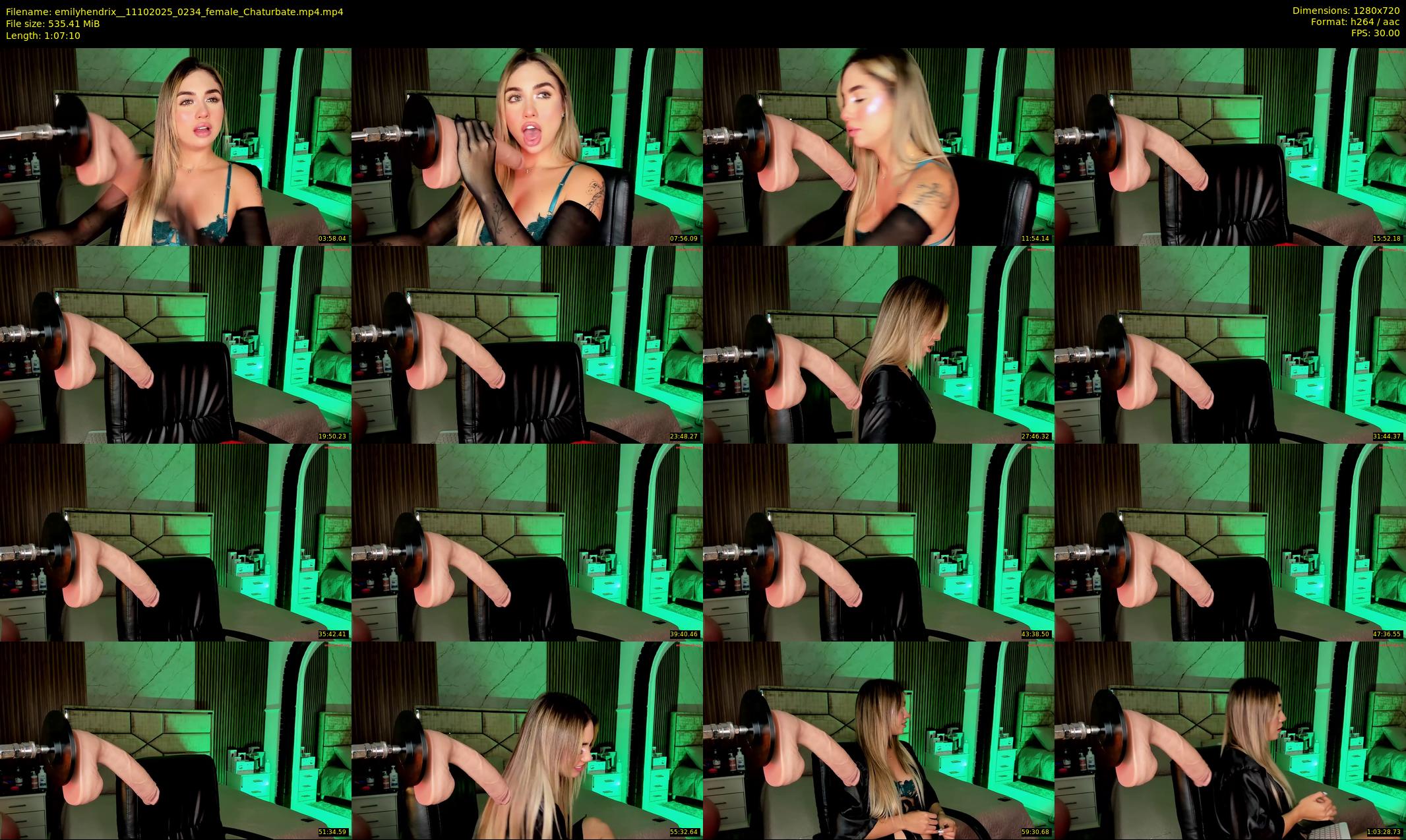 emilyhendrix_ — 68 minute Chaturbate couple cam show recording, 720p, Oct 11, 2025