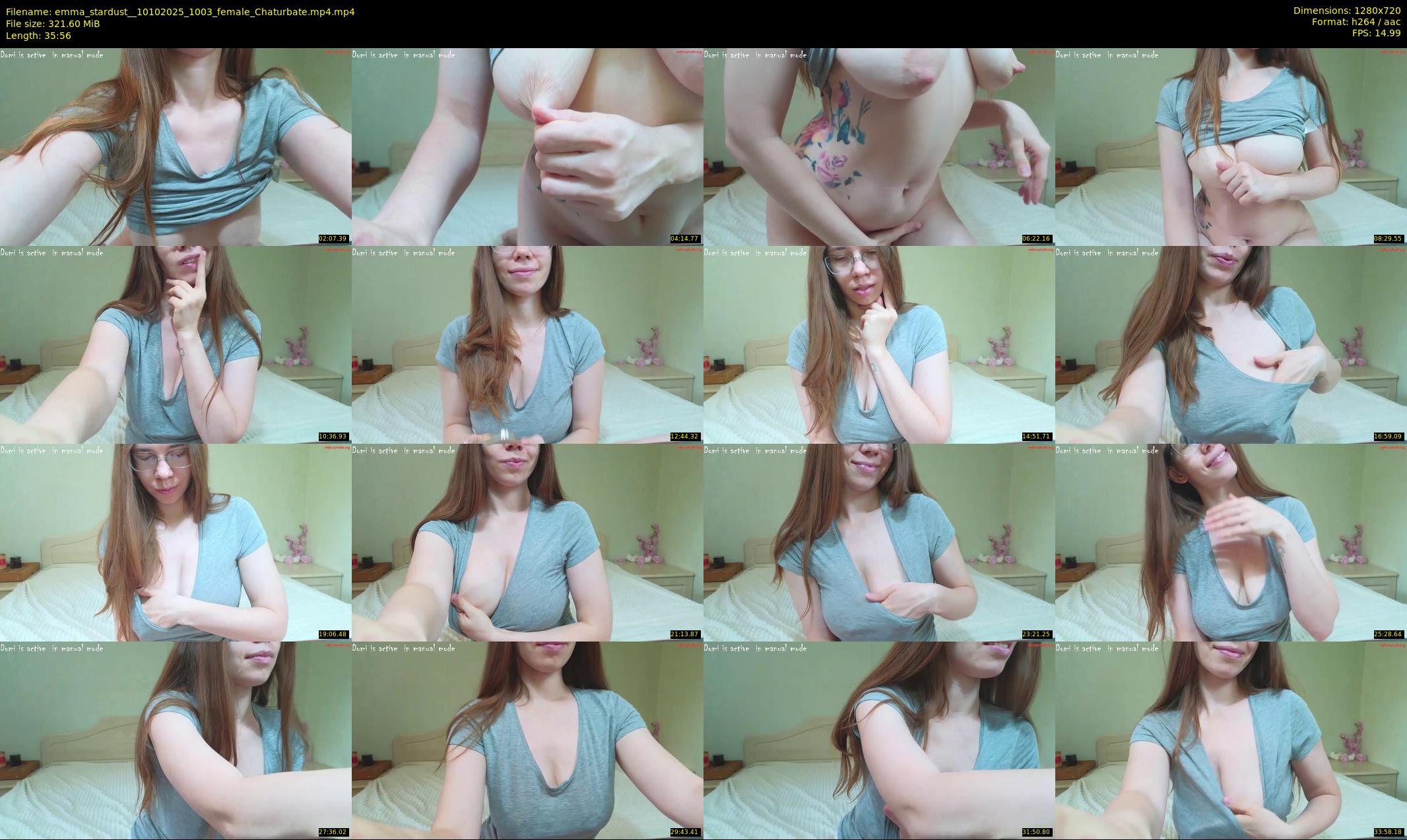 emma_stardust_ — 36 minute Chaturbate female cam show recording, 720p, Oct 10, 2025