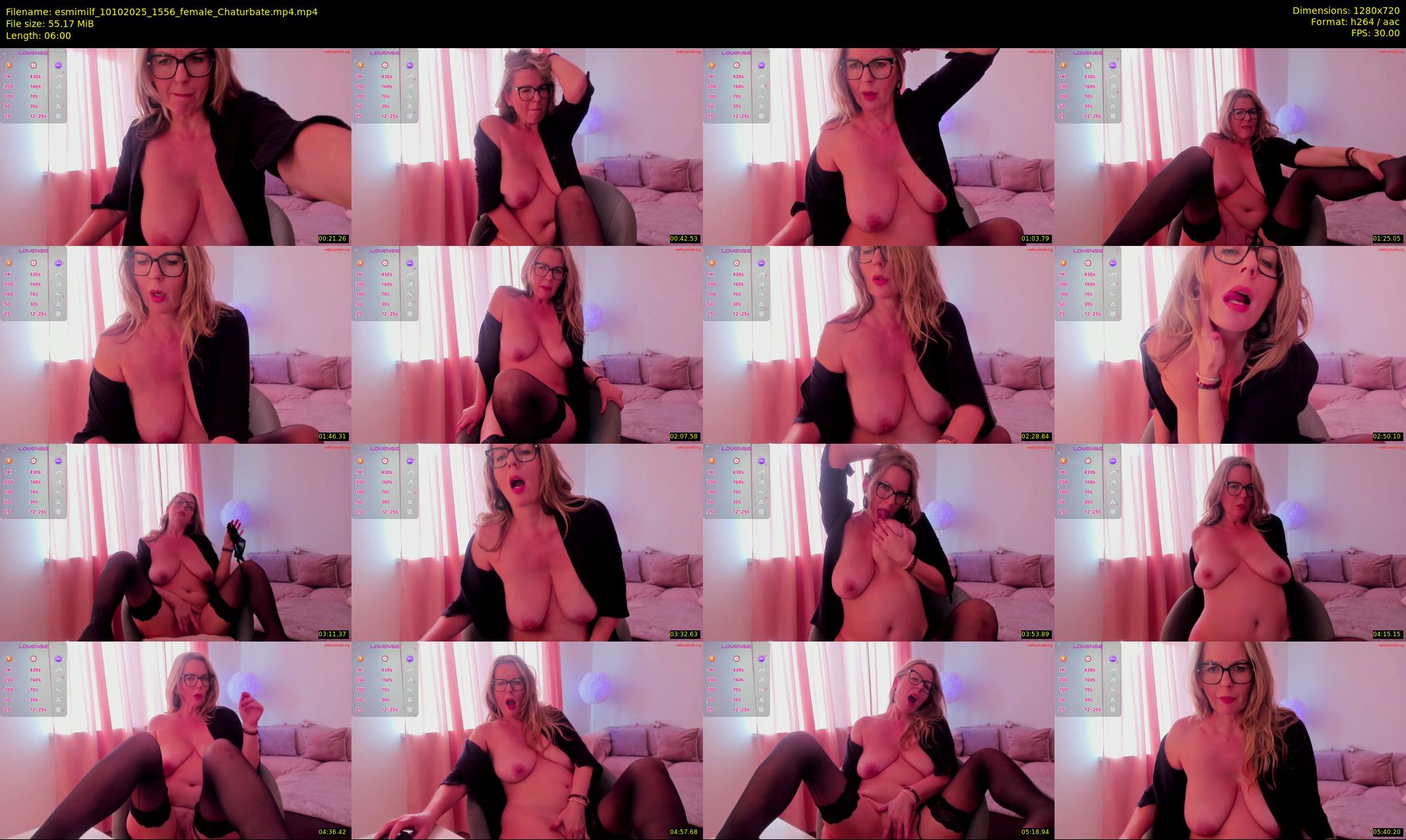 esmimilf — 6 minute Chaturbate female cam show recording, 720p, Oct 10, 2025
