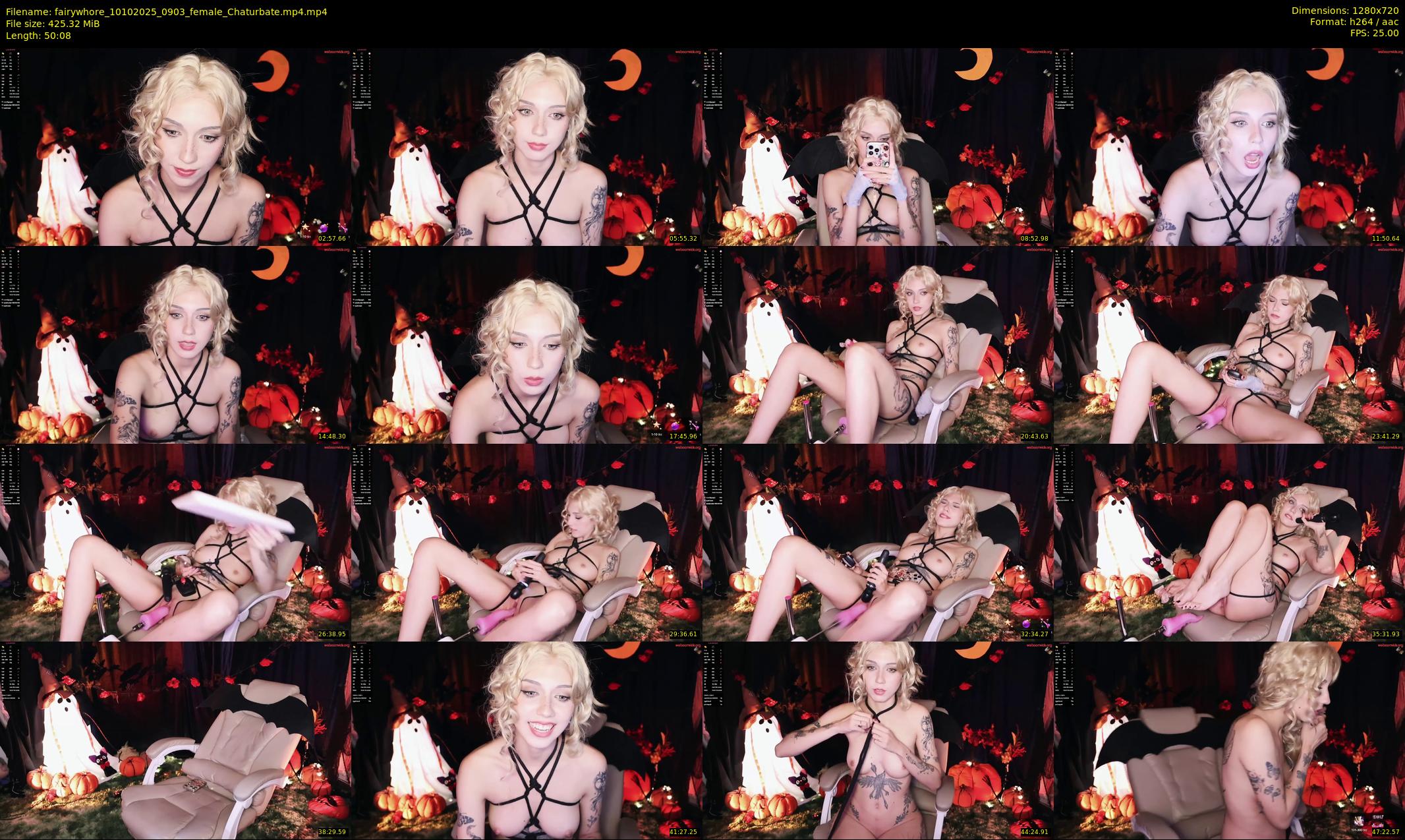 fairywhore — 51 minute Chaturbate female cam show recording, 720p, Oct 10, 2025