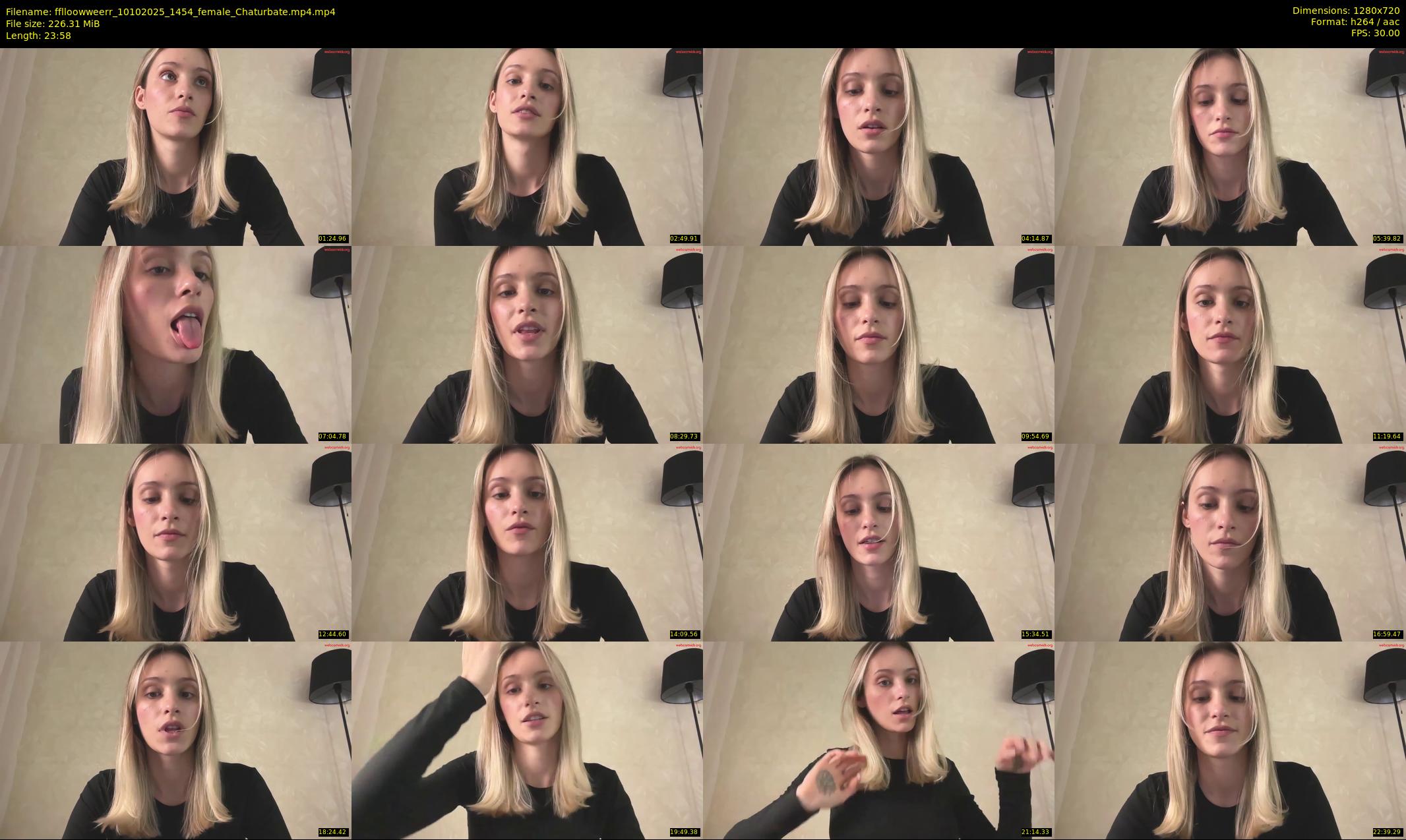 fflloowweerr — 24 minute Chaturbate couple cam show recording, 720p, Oct 10, 2025
