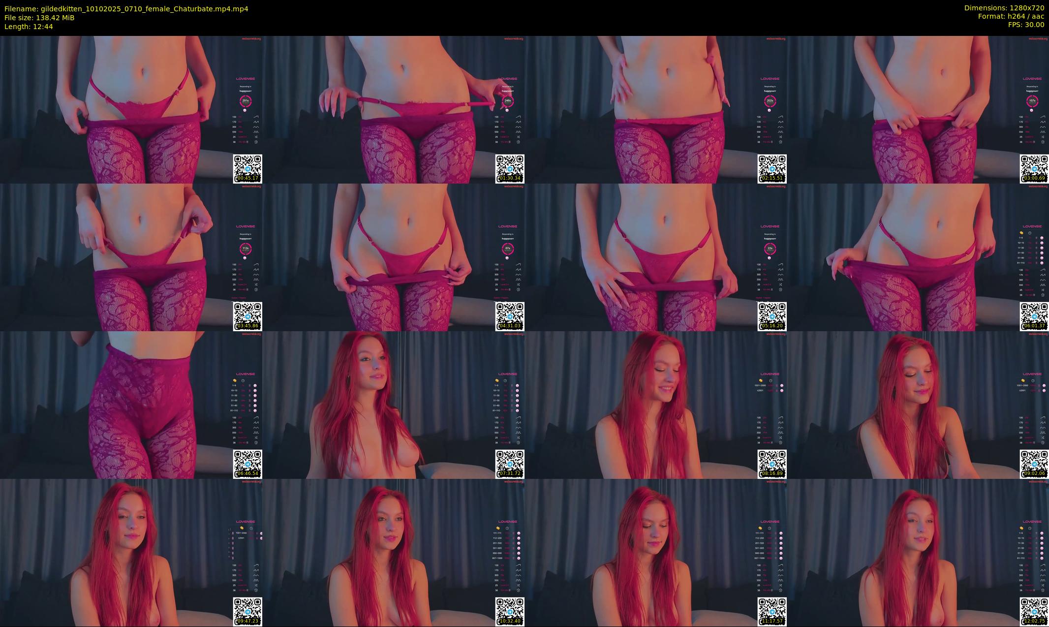 gildedkitten — 13 minute Chaturbate female cam show recording, 720p, Oct 10, 2025