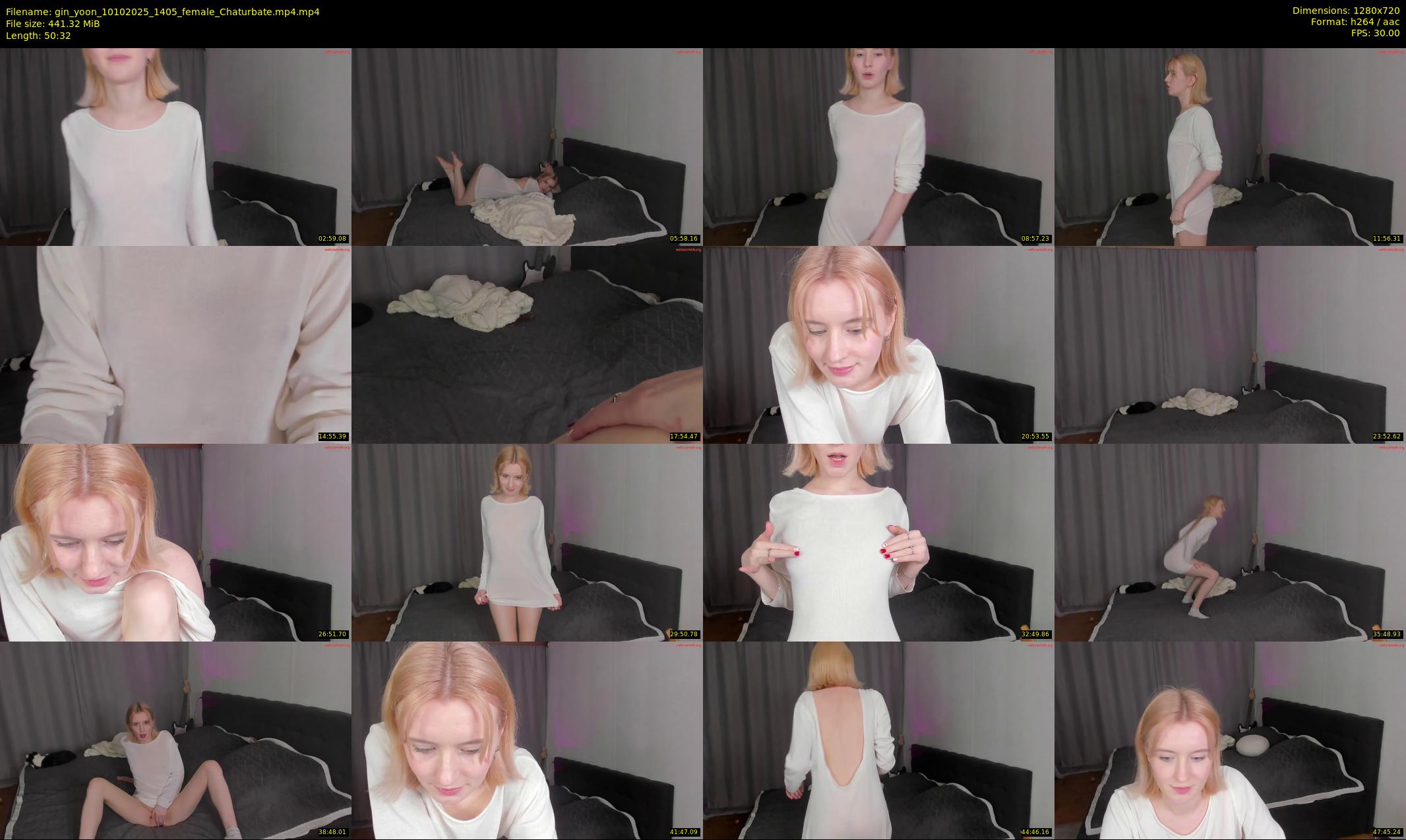 gin_yoon — 51 minute Chaturbate female cam show recording, 720p, Oct 10, 2025