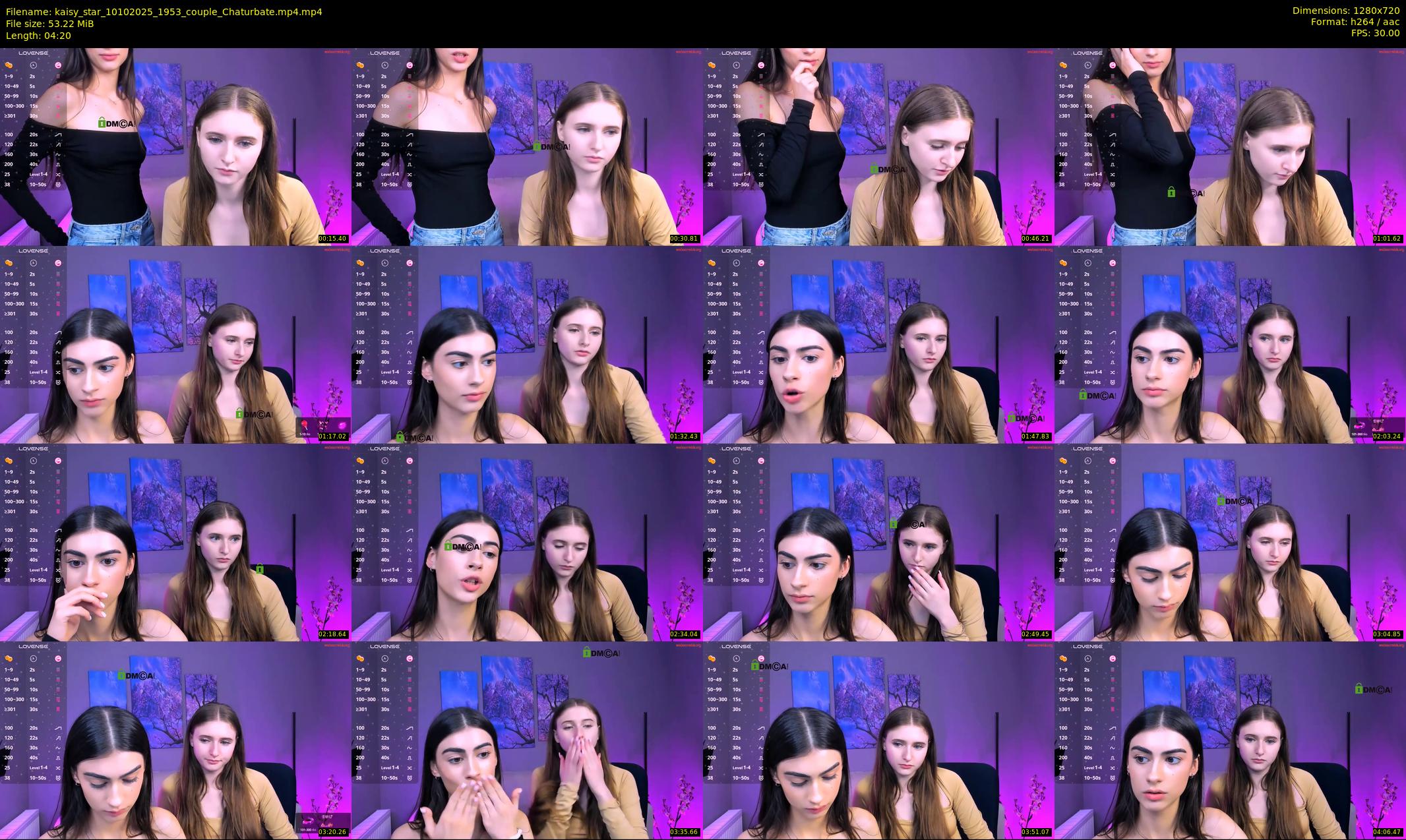 kaisy_star — 5 minute Chaturbate female cam show recording, 720p, Oct 10, 2025