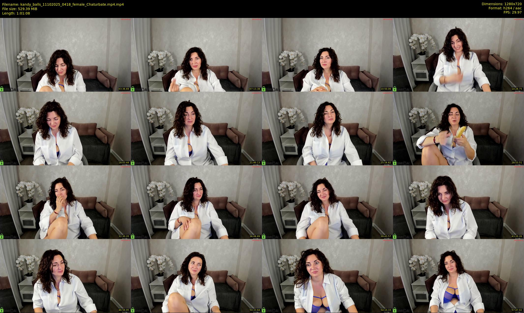 kandy_balls — 62 minute Chaturbate female cam show recording, 720p, Oct 11, 2025