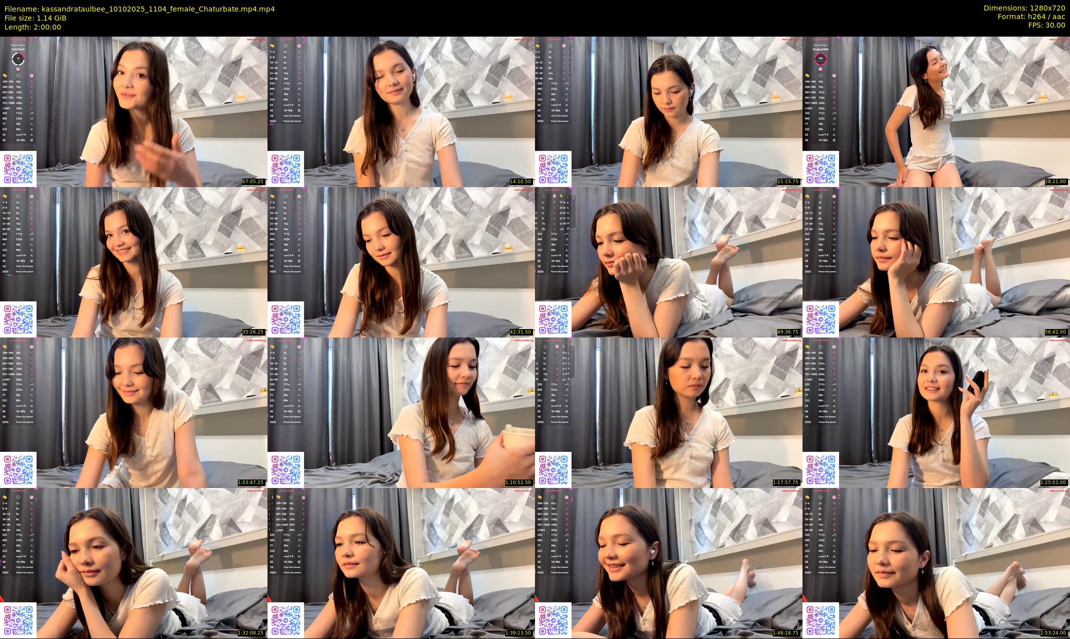 kassandrataulbee — 120 minute Chaturbate female cam show recording, 720p, Oct 10, 2025