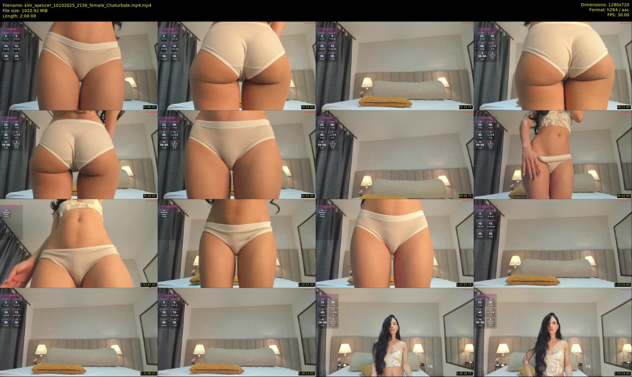 kim_spencer — 120 minute Chaturbate female cam show recording, 720p, Oct 10, 2025