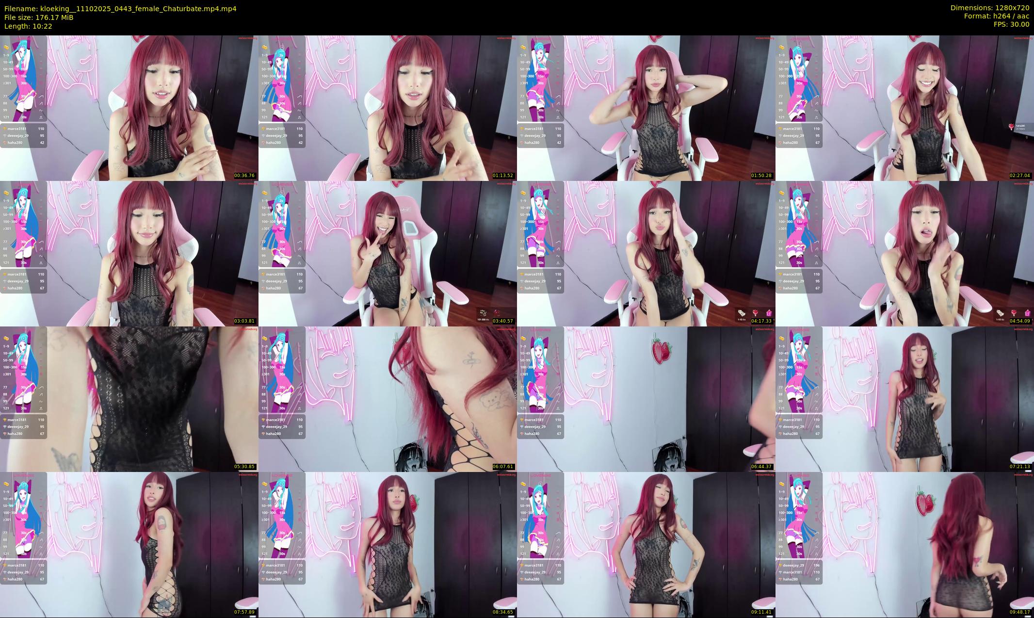 kloeking_ — 11 minute Chaturbate female cam show recording, 720p, Oct 11, 2025