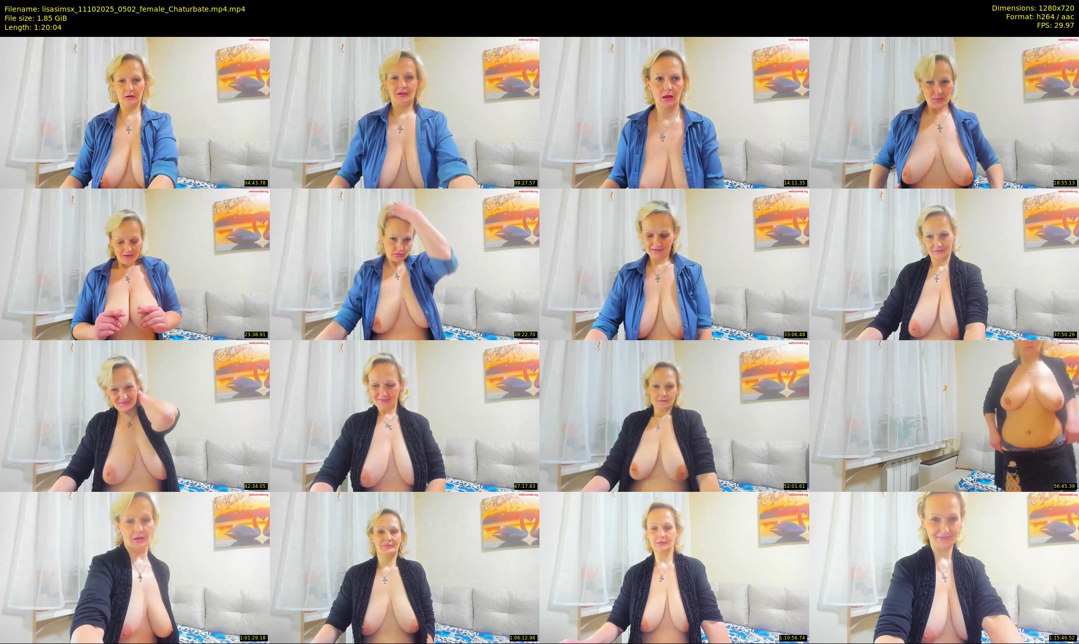 lisasimsx — 81 minute Chaturbate female cam show recording, 720p, Oct 11, 2025