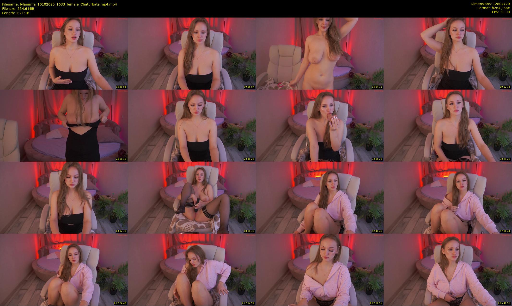lylanimfa — 82 minute Chaturbate female cam show recording, 720p, Oct 10, 2025