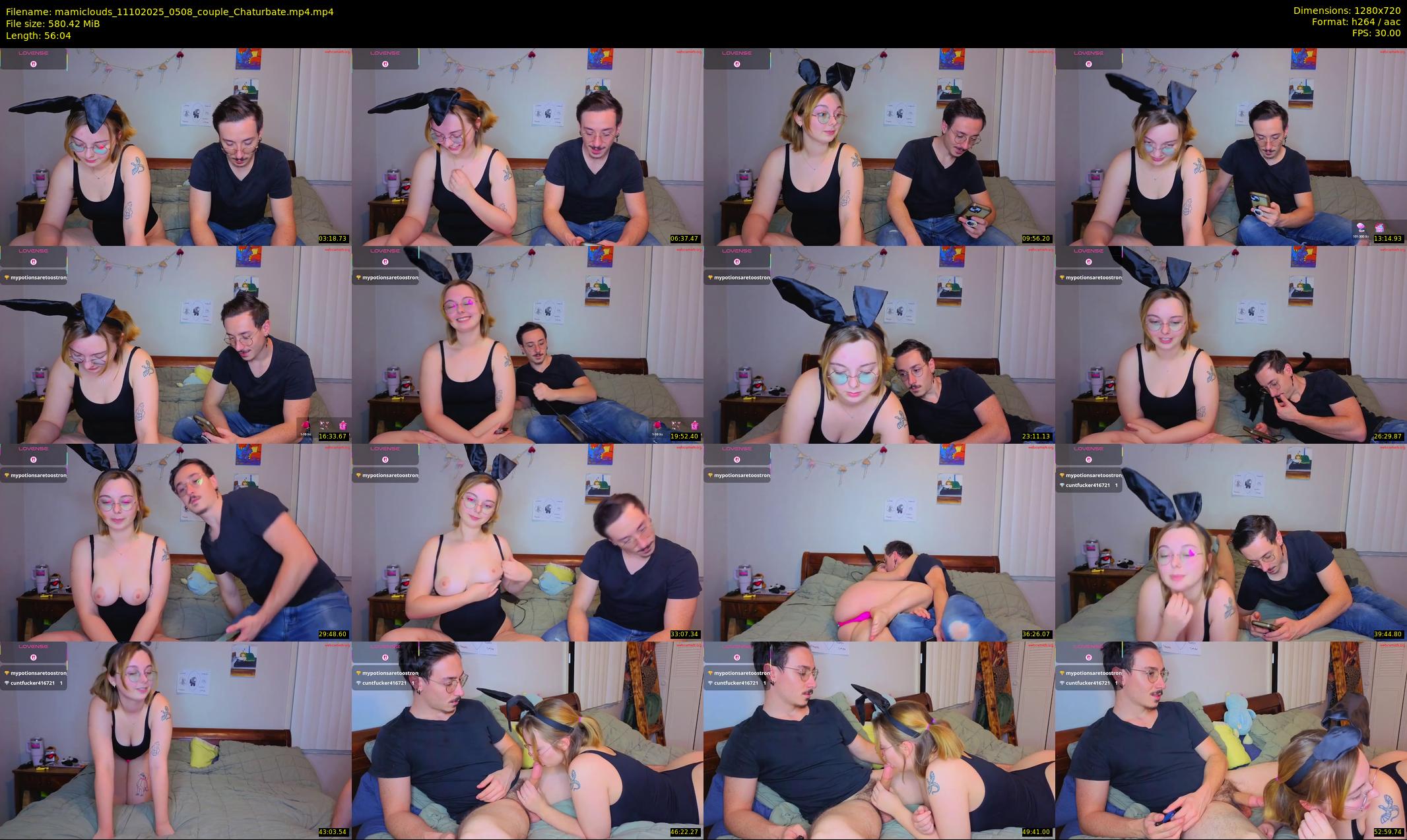 mamiclouds — 57 minute Chaturbate female cam show recording, 720p, Oct 11, 2025