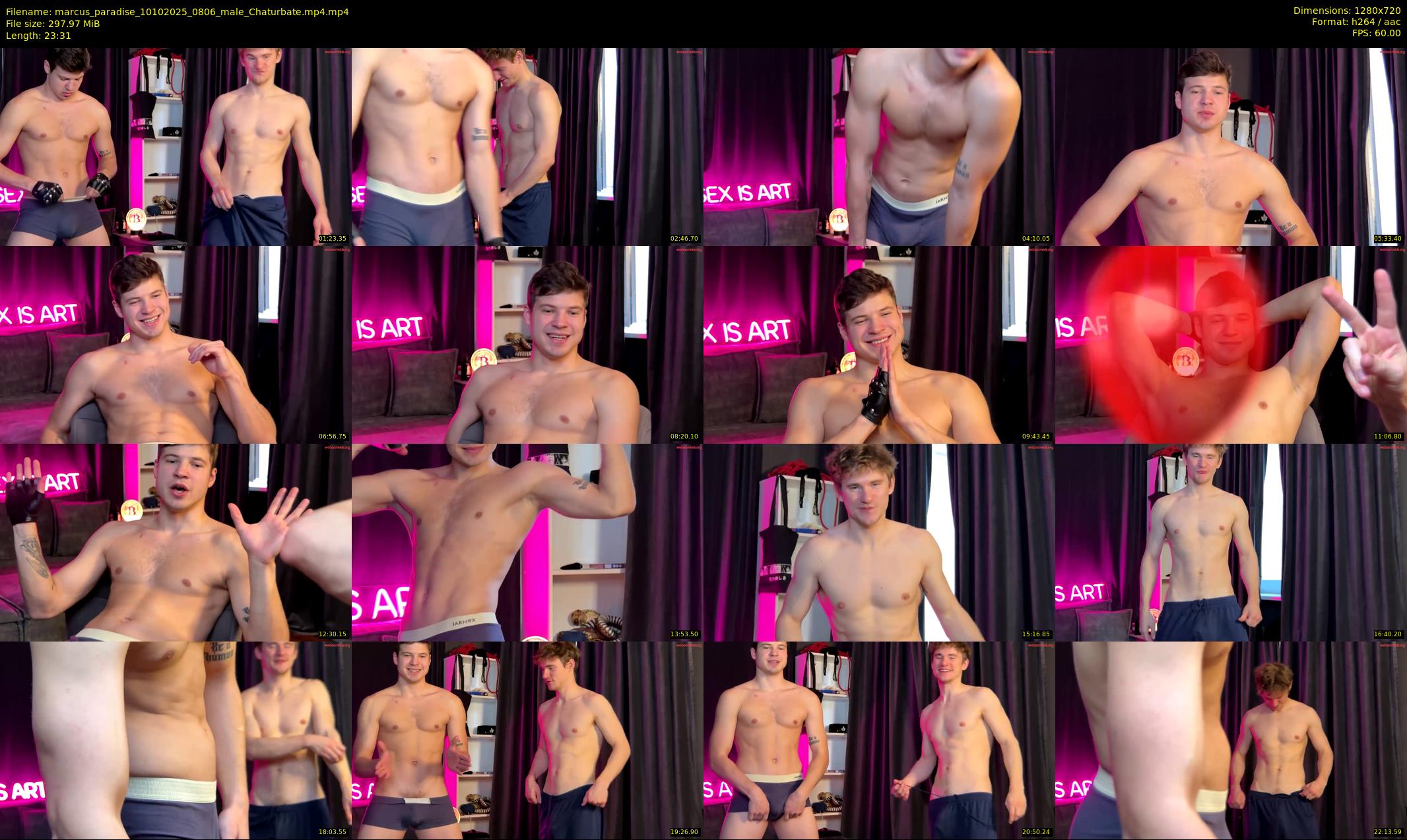 marcus_paradise — 24 minute Chaturbate male cam show recording, 720p, Oct 10, 2025