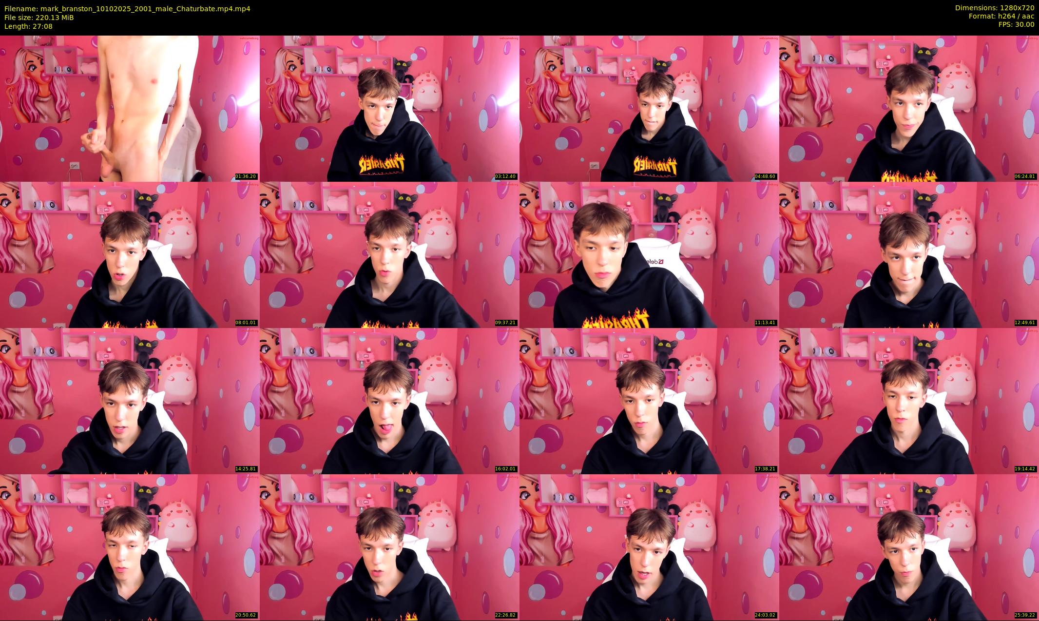 mark_branston — 28 minute Chaturbate male cam show recording, 720p, Oct 10, 2025