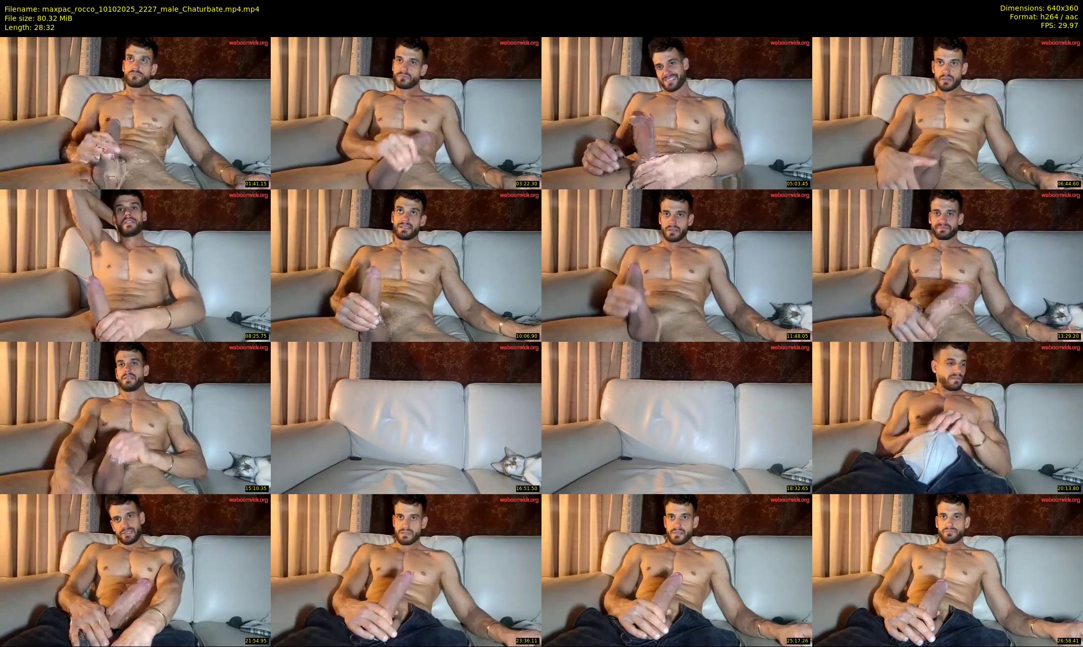 maxpac_rocco — 29 minute Chaturbate male cam show recording, 360p, Oct 10, 2025