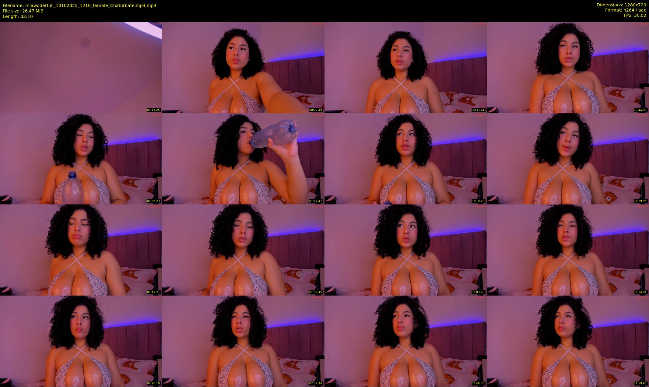 miawoderfull — 4 minute Chaturbate female cam show recording, 720p, Oct 10, 2025
