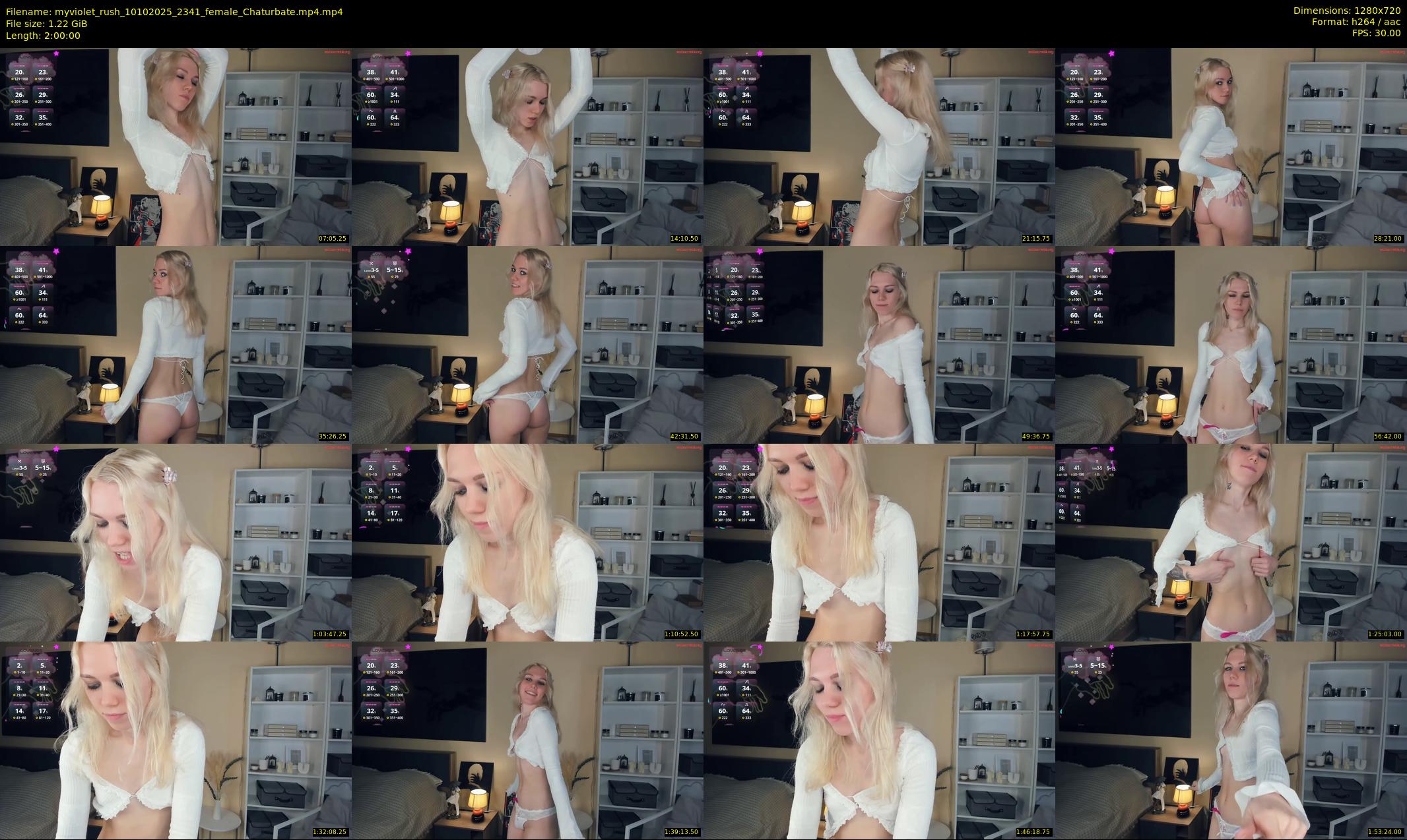 myviolet_rush — 120 minute Chaturbate female cam show recording, 720p, Oct 10, 2025