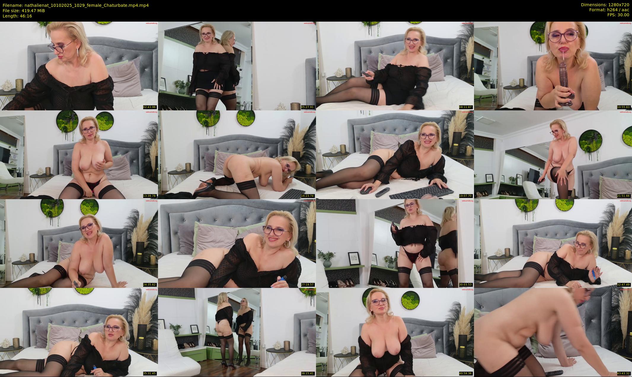 nathalienat — 47 minute Chaturbate female cam show recording, 720p, Oct 10, 2025