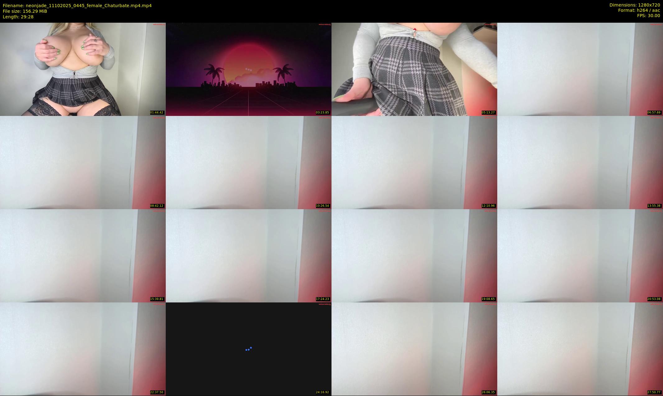 neonjade — 30 minute Chaturbate female cam show recording, 720p, Oct 11, 2025